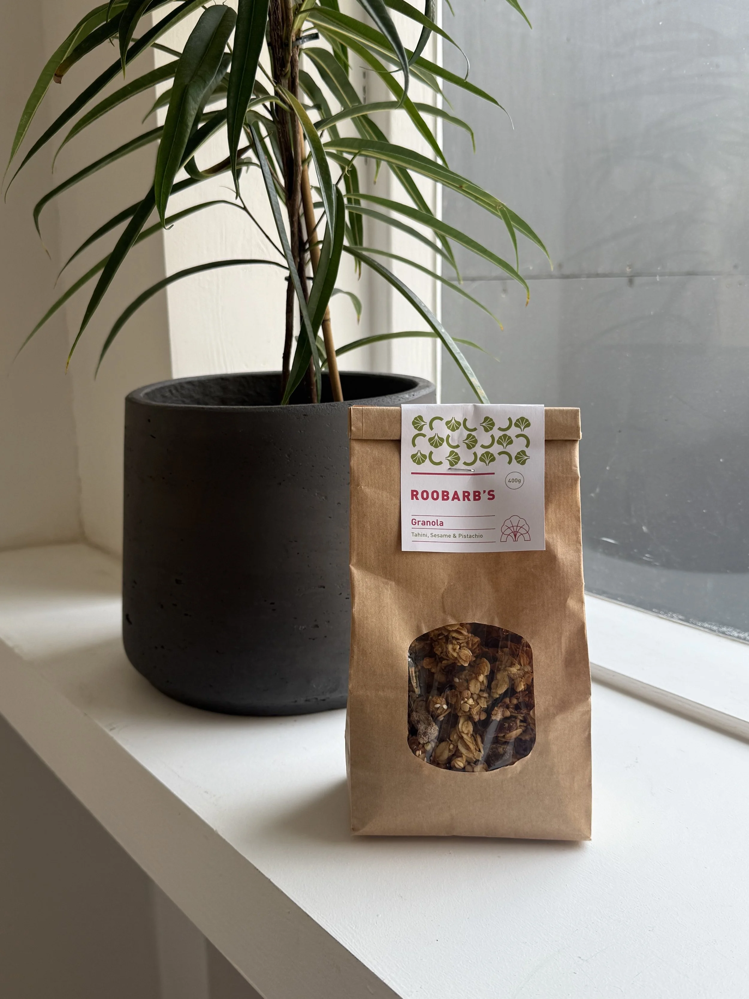 Tahini, Sesame & Pistachio Granola