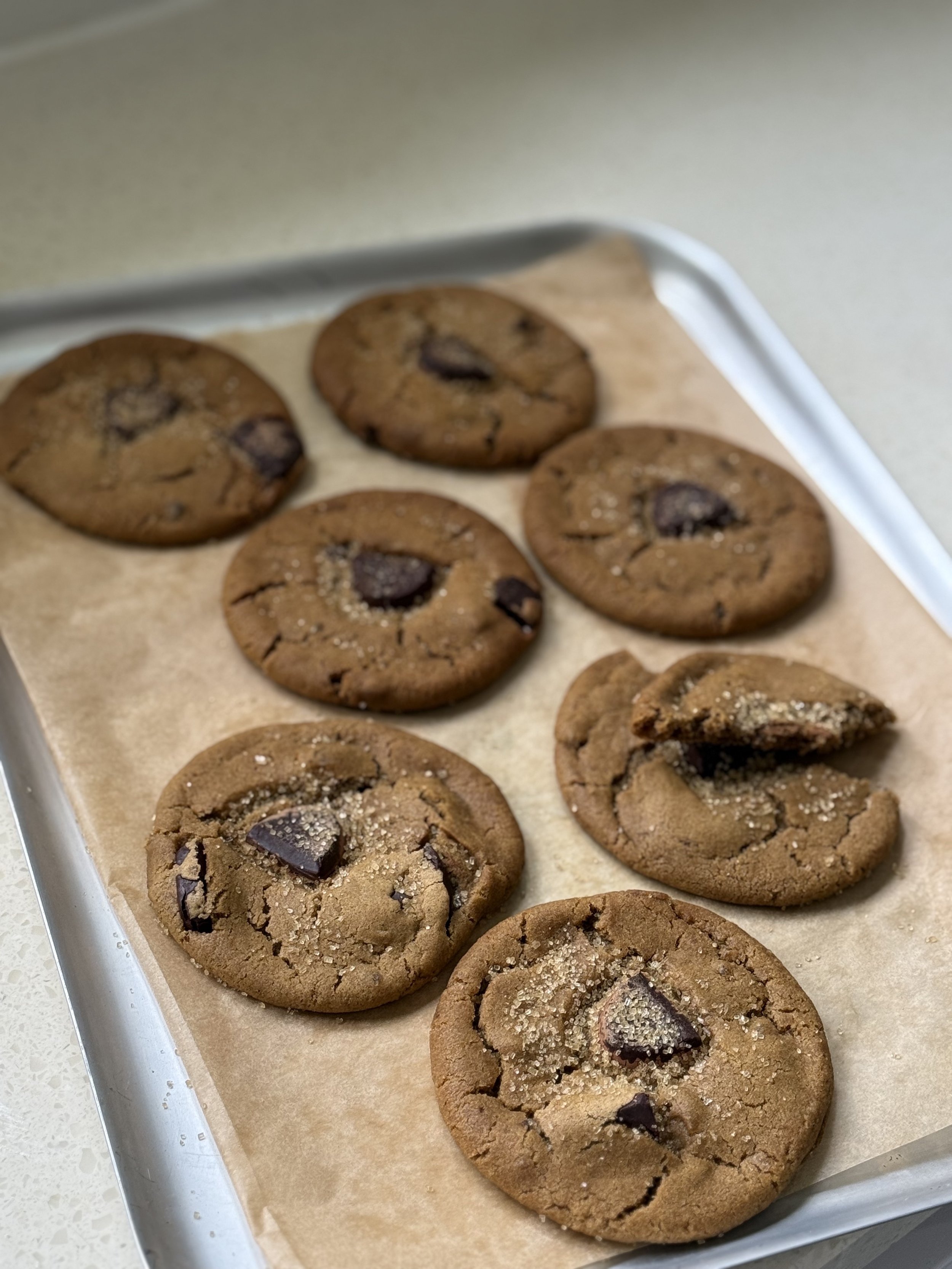 Stem Ginger Cookies (x4)