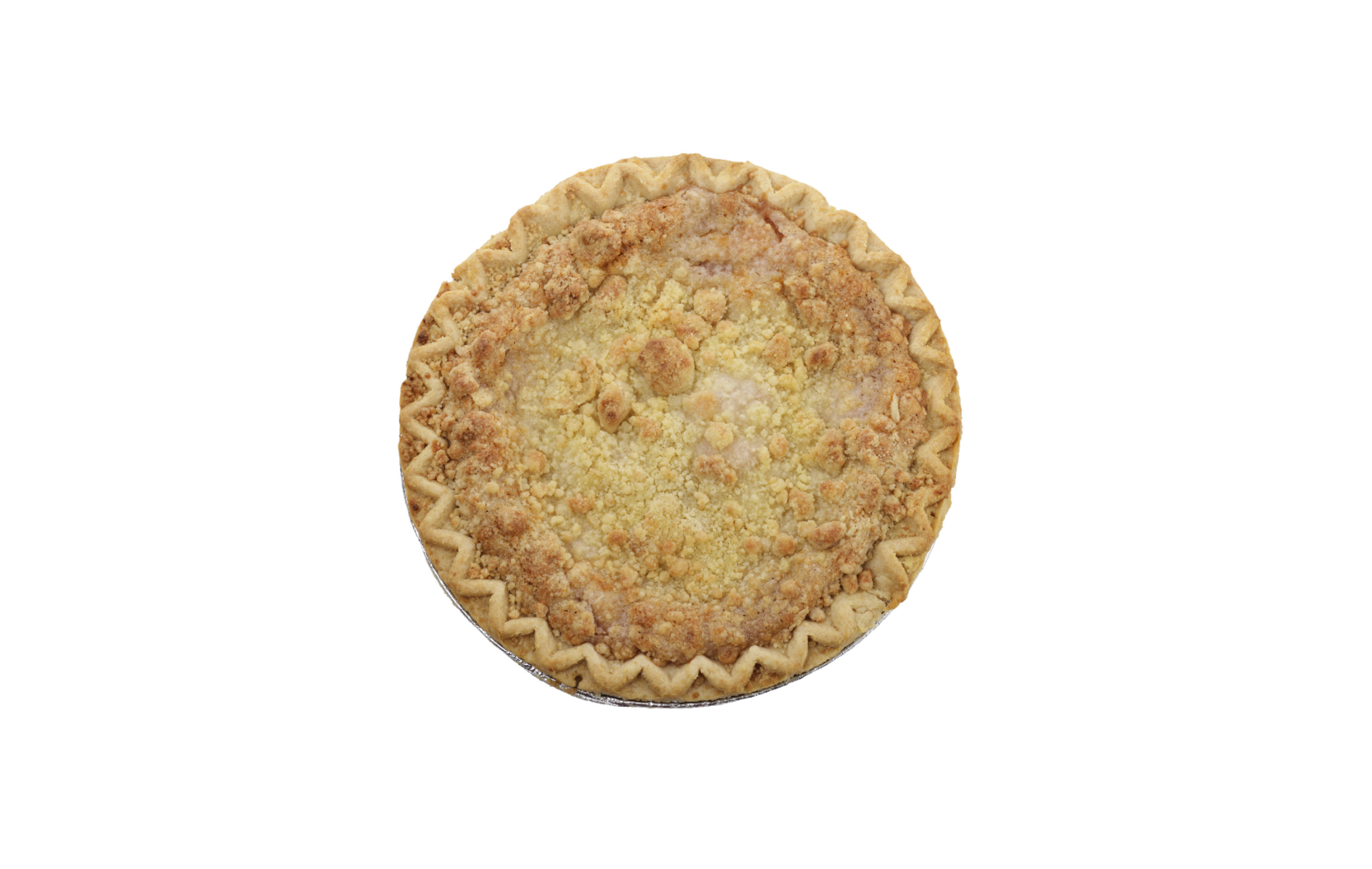 Frozen Dutch Apple Crumb Pie