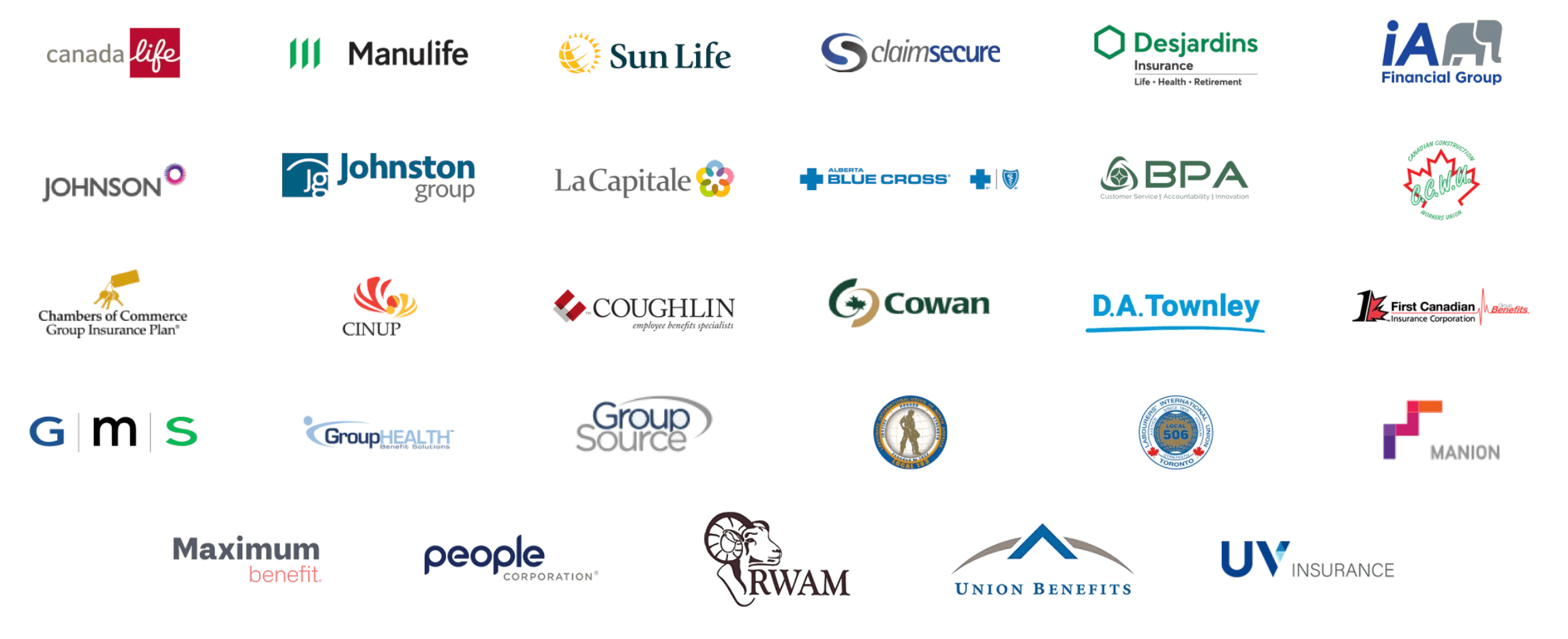 Accepted insurance and billing providers for in-home physiotherapy services in Nova Scotia.