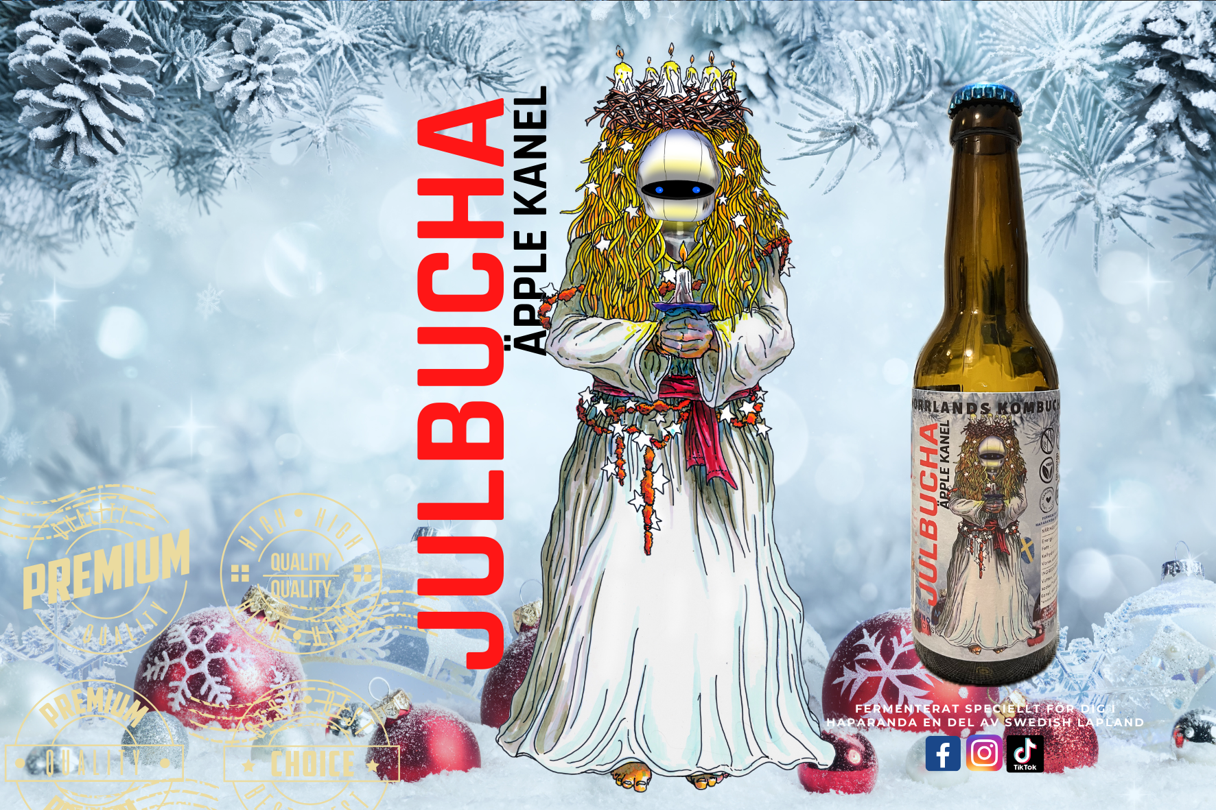 KomBucha Julbucha Lucia