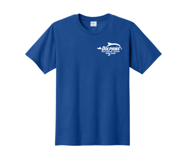 Dolphins - TEAM TShirt - Royal Left Chest