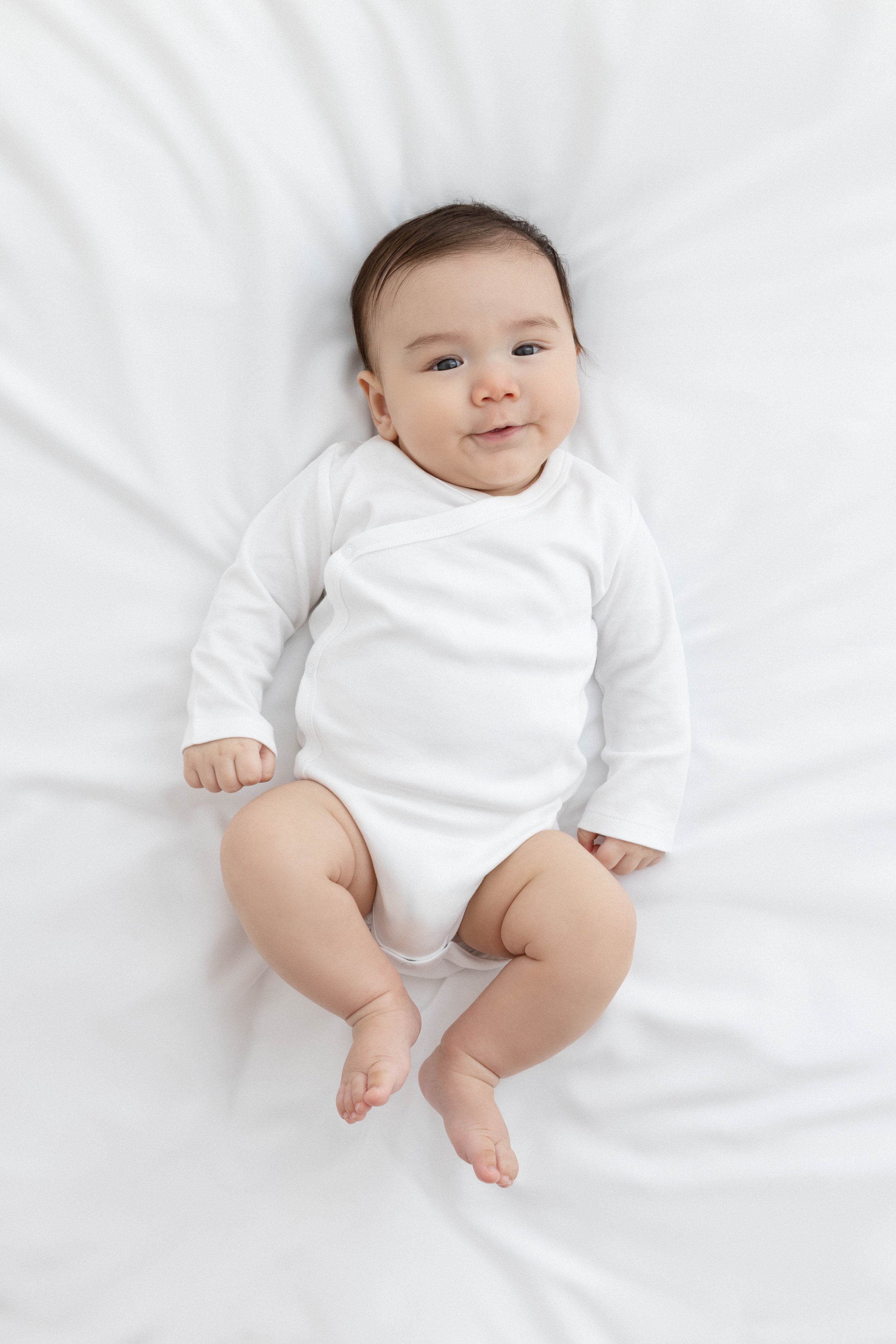 photo bébé minimaliste