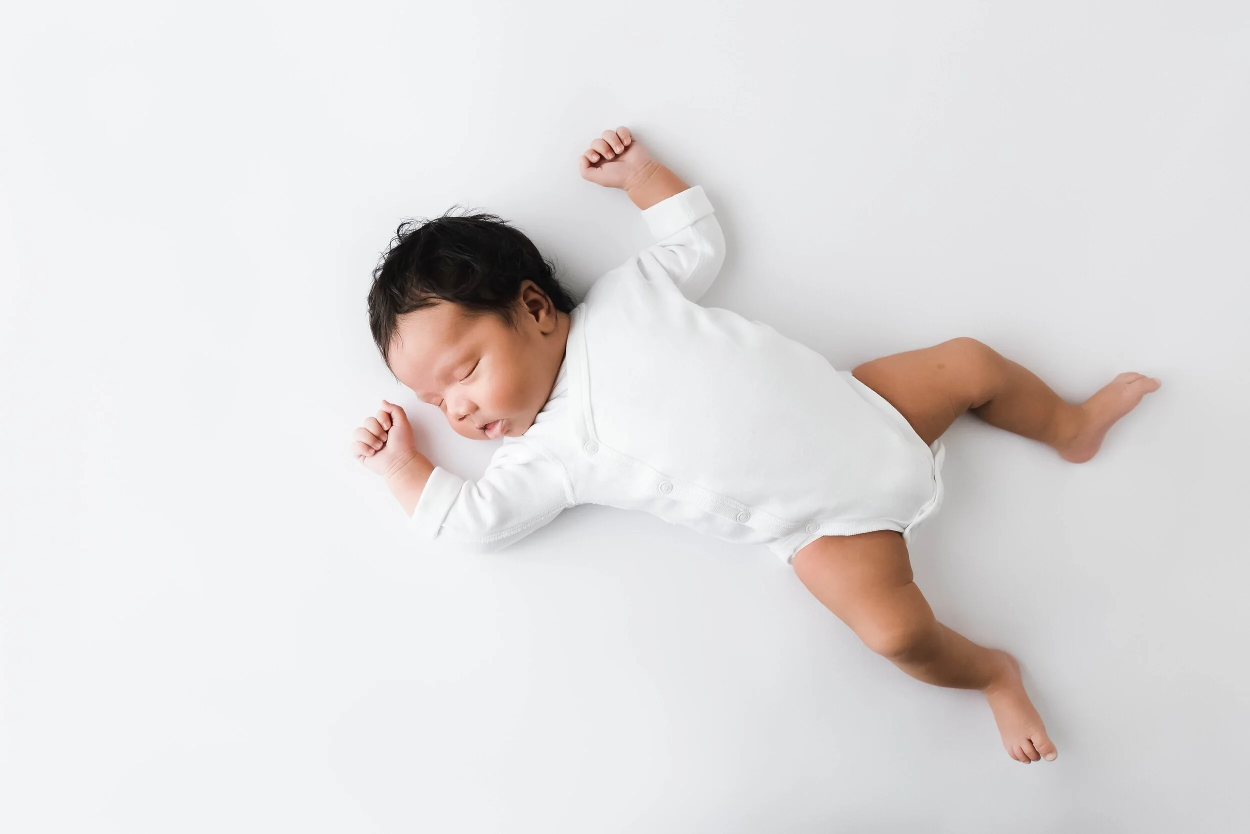 photo bébé pure et douce