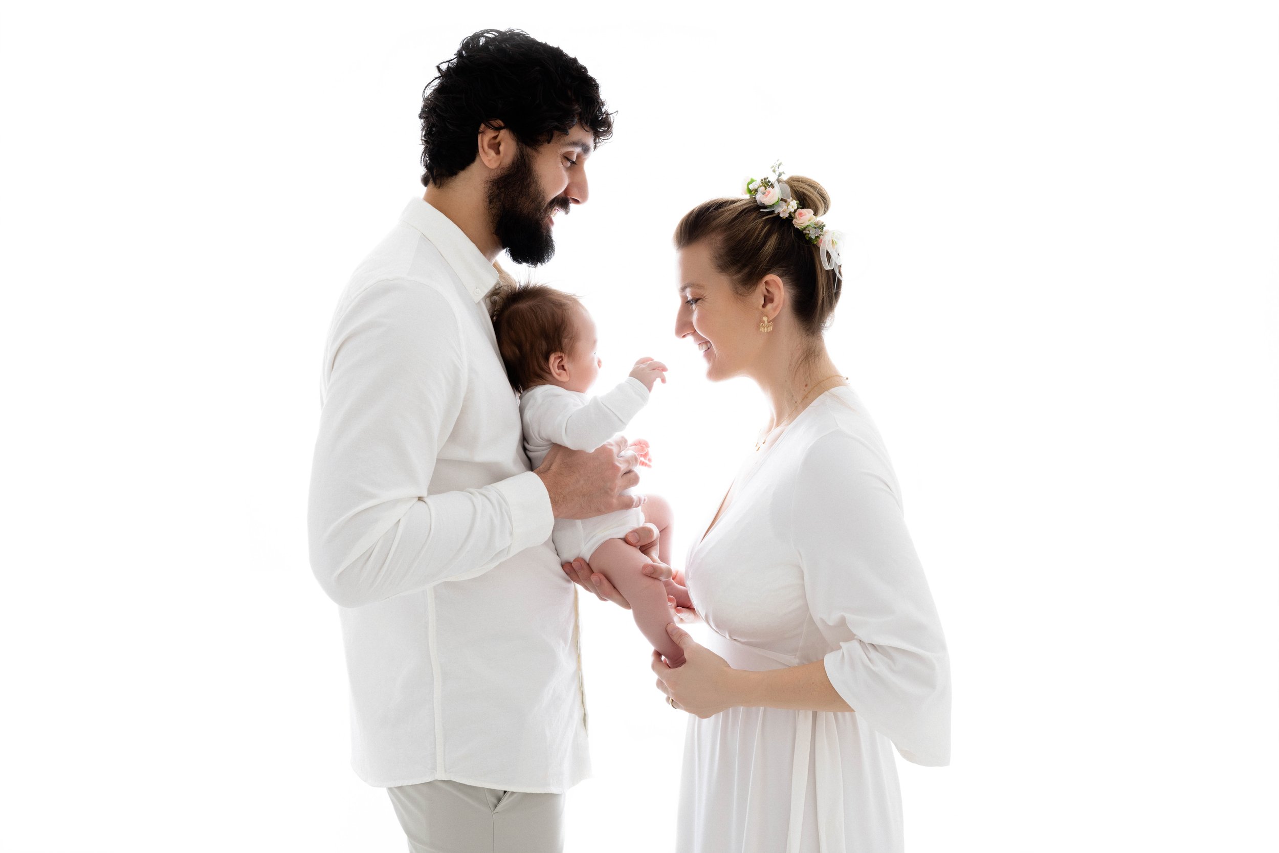 bébé avec ses parents