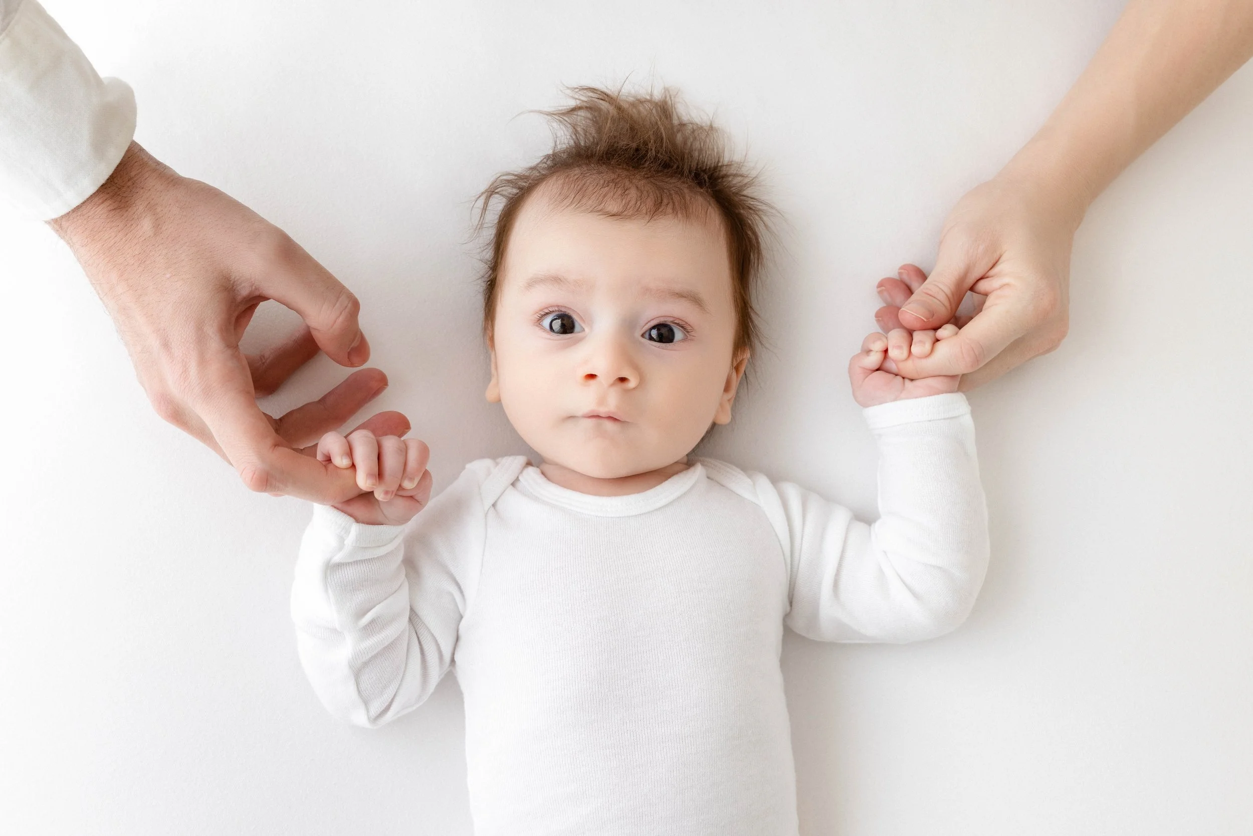 bébé photo surpris