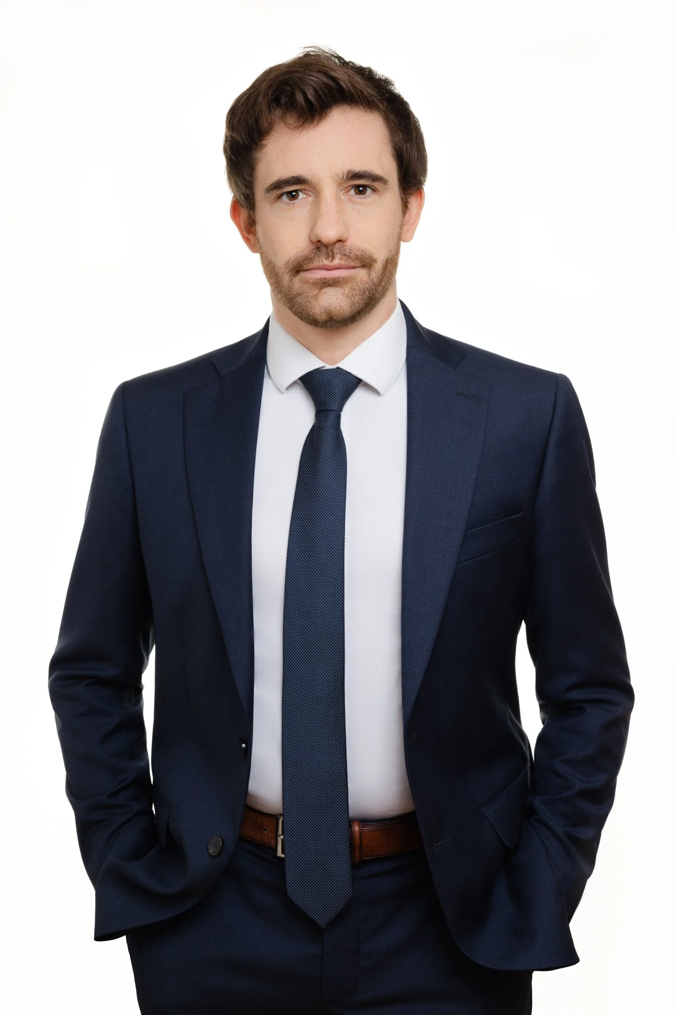 Portrait d'un avocat en droit des affaires réalisé pour le trombinoscope d'un cabinet d'avocats