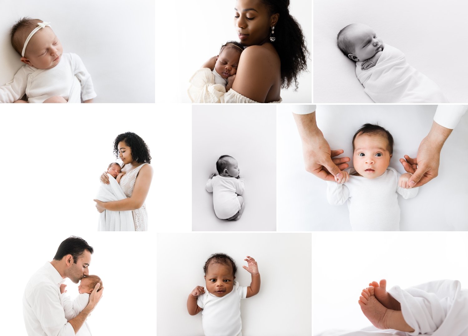 Faire des photos de bébé à la maternité