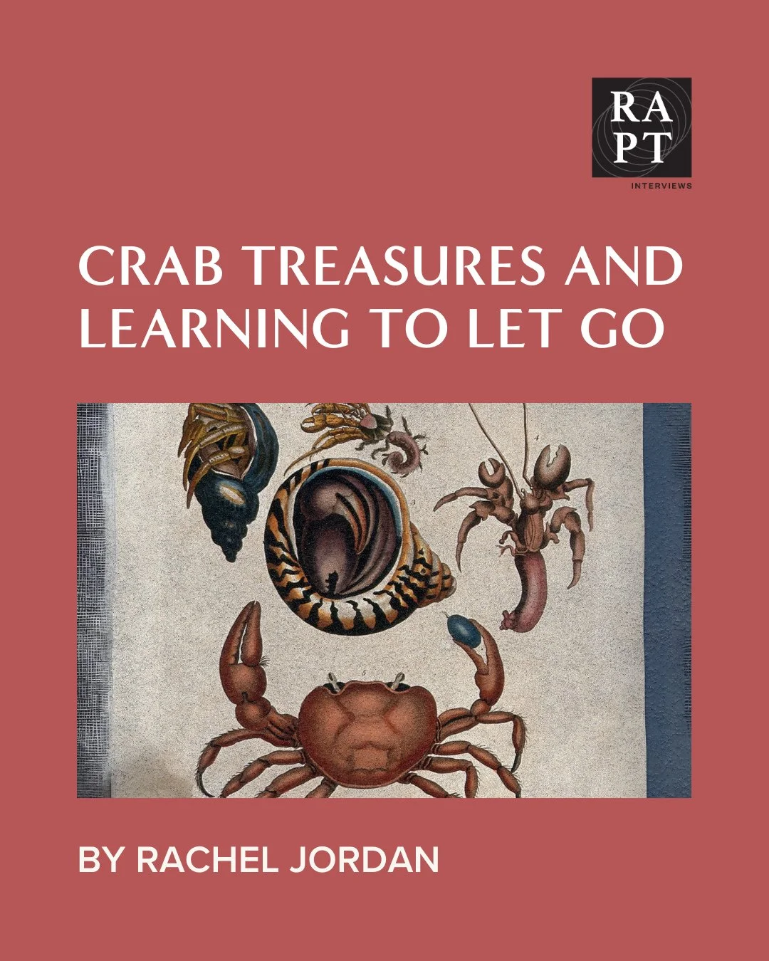 &quot;Like a pen for a hermit crab or forbidden fruit for Adam and Eve, God's creatures sometimes desire things that he knows will cause problems. Indeed, we have free will to choose for ourselves.&quot; -Rachel Jordan⁠
⁠
Read &quot;Crab Treasures an