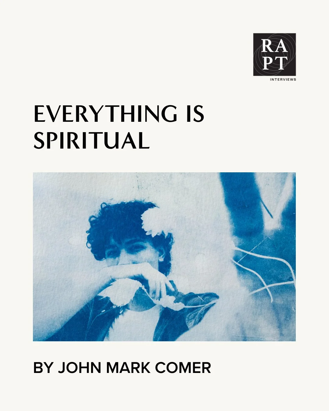 &quot;For those who are spiritual &mdash; who are filled with the active, dynamic Spirit of God himself &mdash; the line between heaven and earth is thin at best. The sacred is never far away. And your job isn't something outside of Jesus' calling on