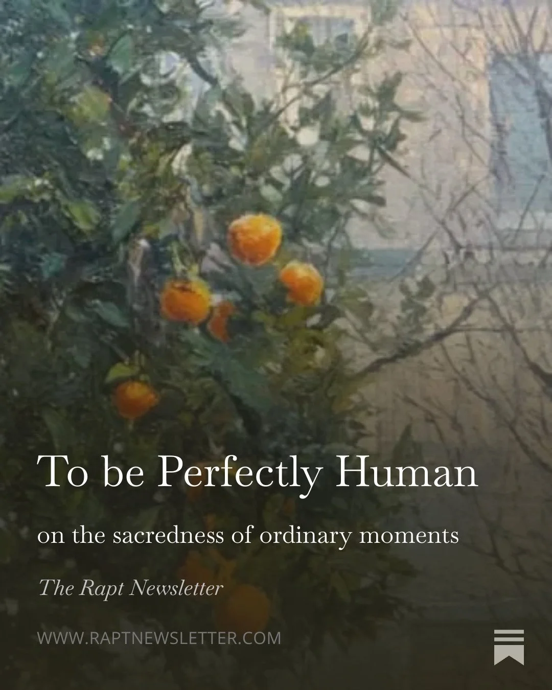 "I am here. A miracle in a moment of miracles. A daughter reveling in beauty, in being perfectly human &mdash; weak and complicated and strong." -Jennifer J. Camp⁠
⁠
Read "To be Perfectly Human" at the link in the bio.