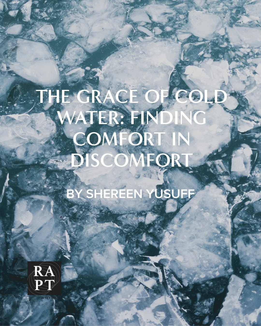 "Training our bodies and minds through positive stressors gives us the mental and physical strength to pick up our spiritual crosses every day and follow Jesus. When we learn to breathe and experience our discomfort fully in situations of our ow