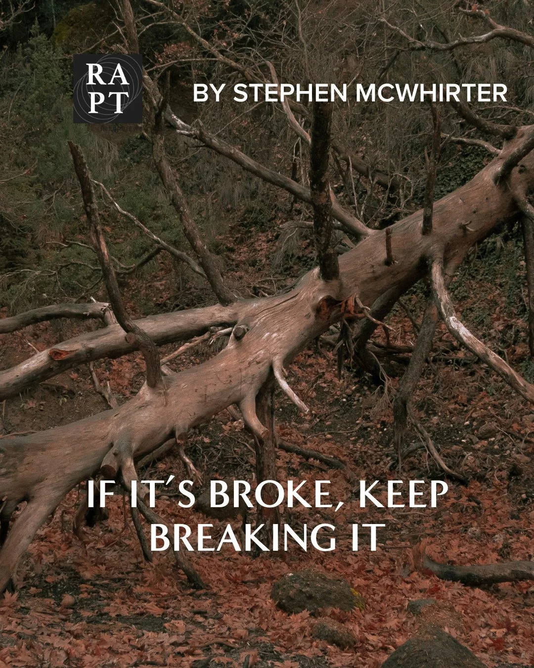 "One time, after being awake for four days straight on crystal meth, I sat in my car watching the sun come up and realized I would die at a young age from this addiction. The really scary part is that I was okay with it." -@stephenmcwhirter