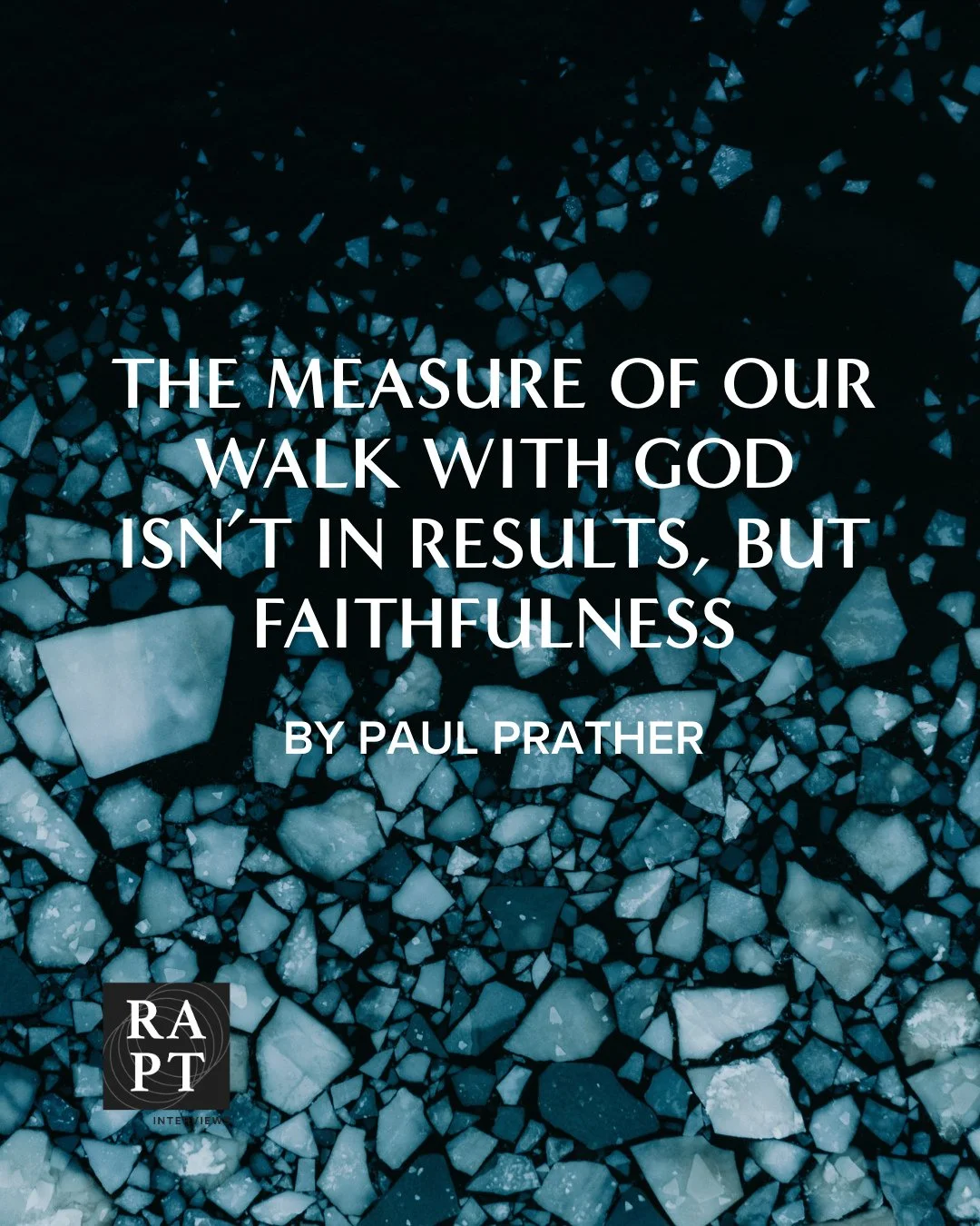 "Long ago, writing and preaching were what I felt called by God to do. That's not because I thought I could do them better than other people, but because it seemed that's what God created me for, whatever his reasons. And I responded, 'OK, I'll 