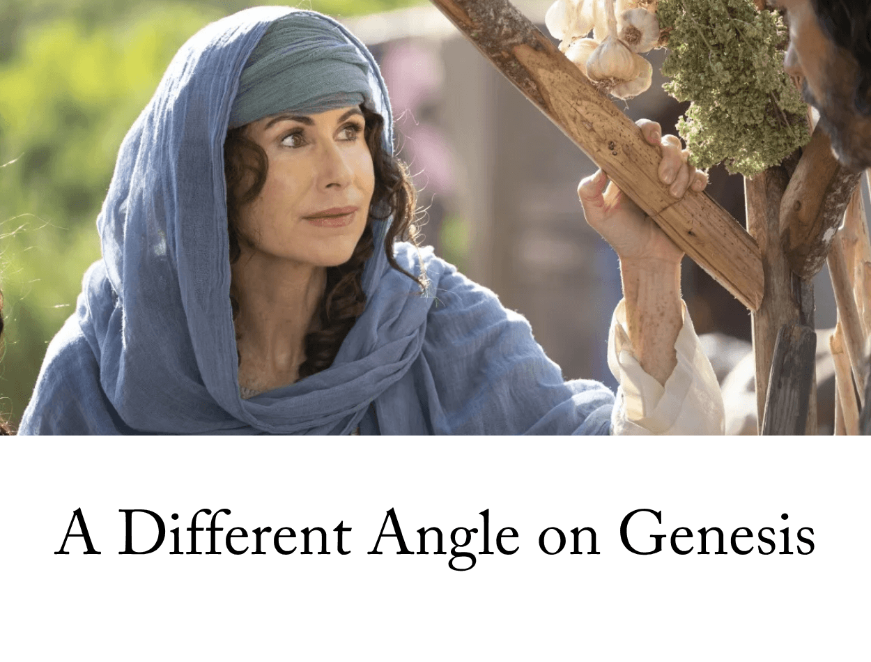 A Different Angle on Genesis