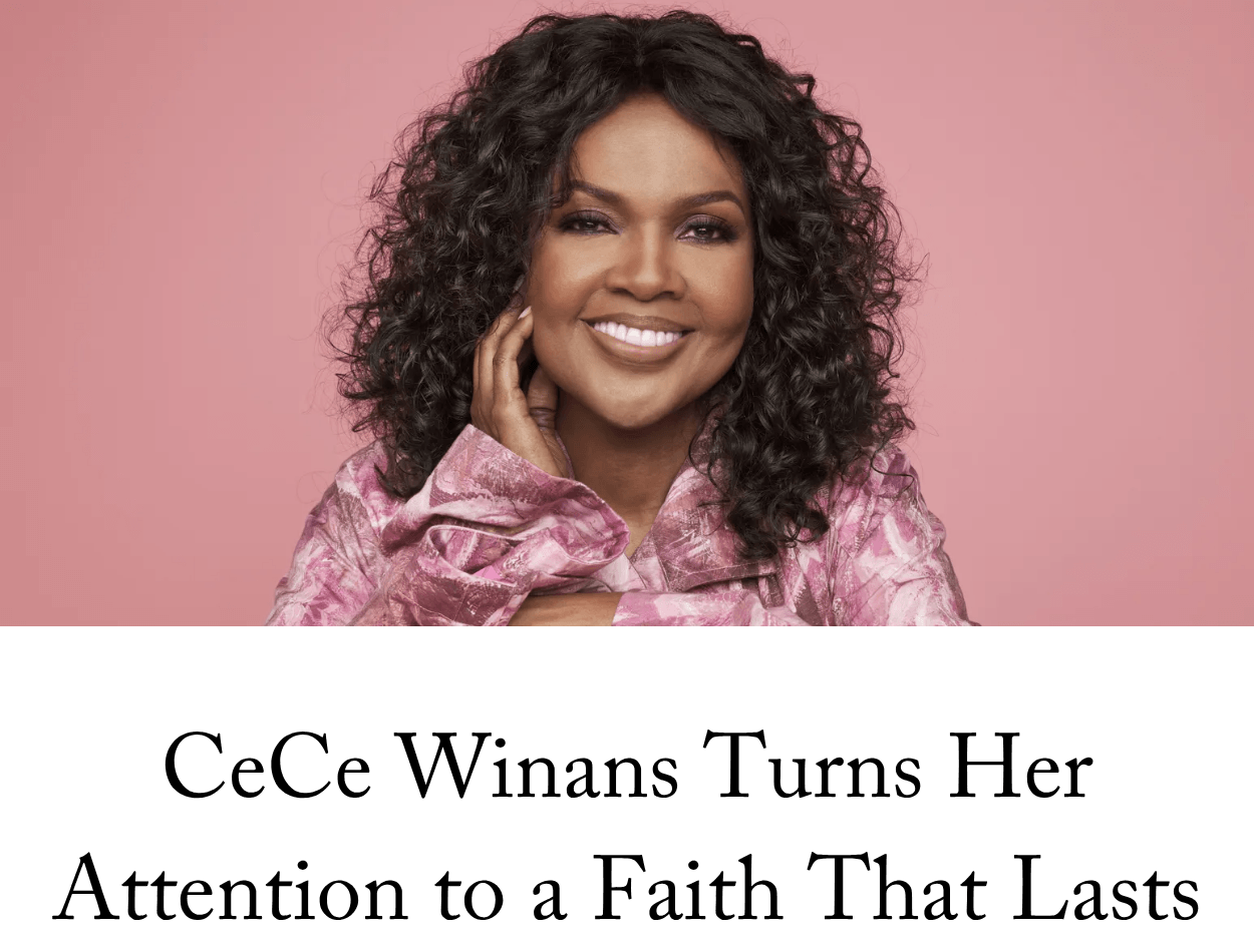 CeCe Winans Turns Her Attention to a Faith That Lasts