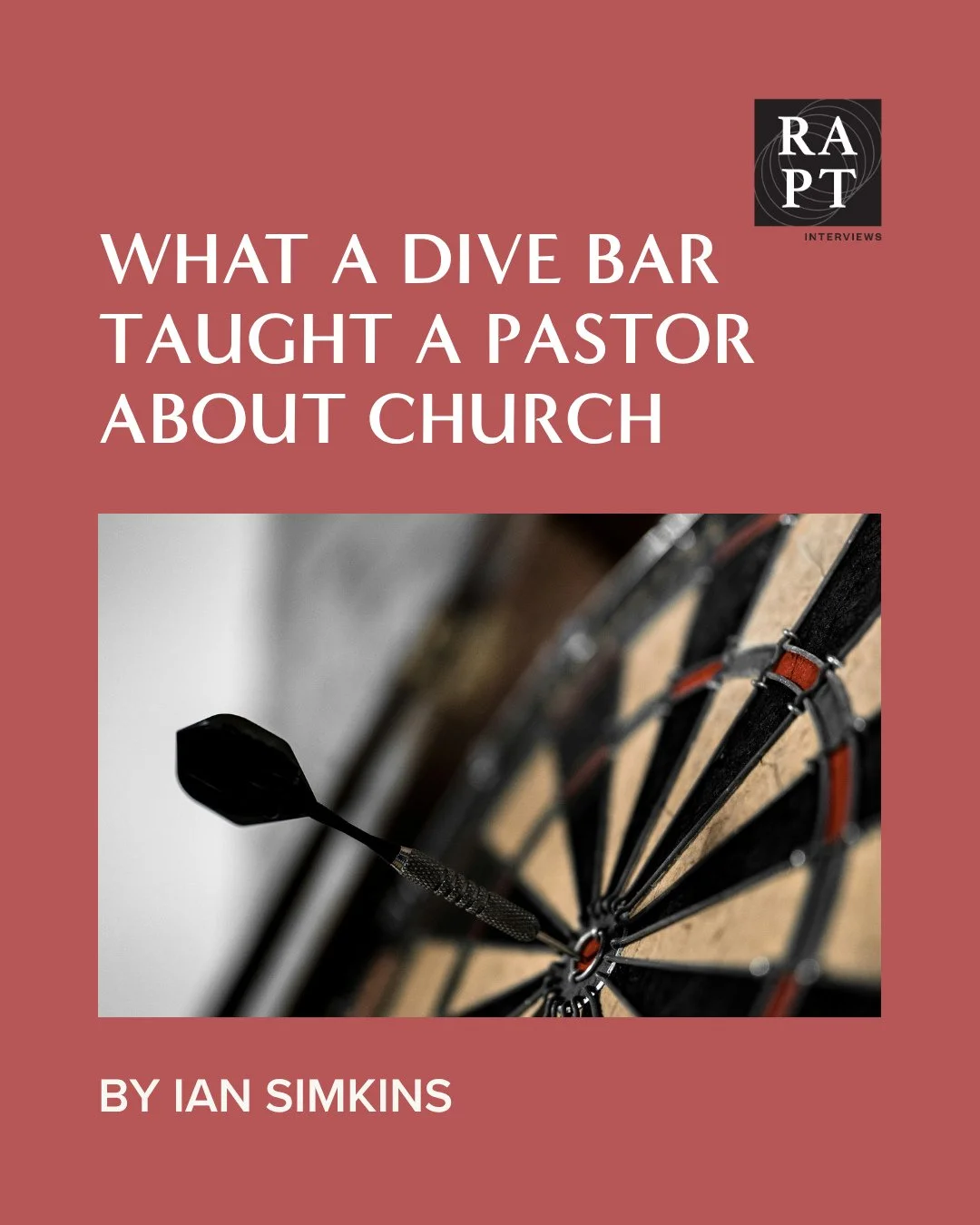 Four roommates walked into an unmarked bar and were welcomed like family. Ian Simkins was one of them. Now a pastor, he's preached community on Sundays and eaten alone in front of a screen on Mondays. Forty percent of us have no close friends. Jesus 
