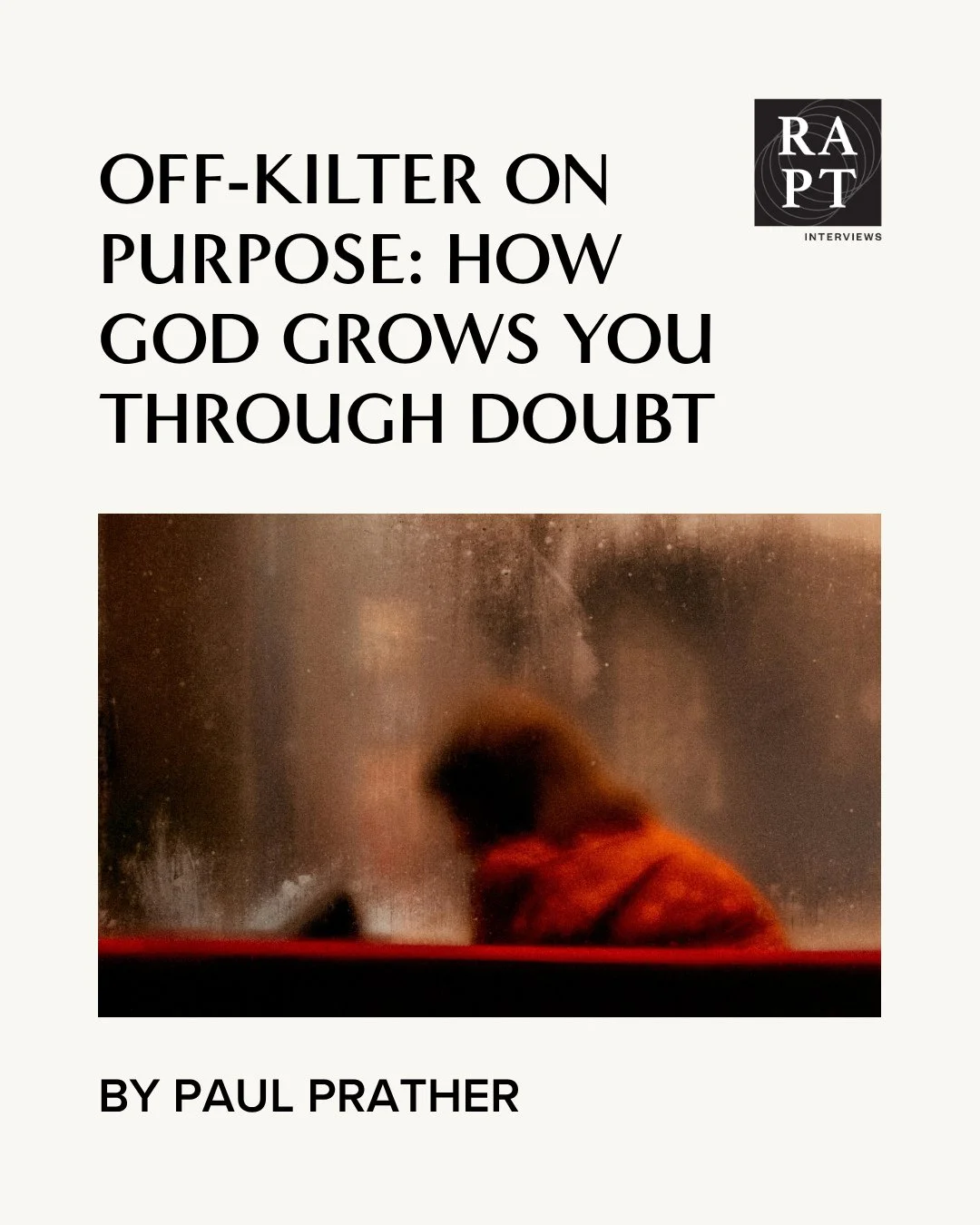 In more than 40 years as a Kentucky pastor, Paul Prather has read Matthew&rsquo;s Gospel countless times. This time, one line stuck. Face to face with the risen Jesus, the disciples worshiped him and doubted, both at once. If you love God and still w