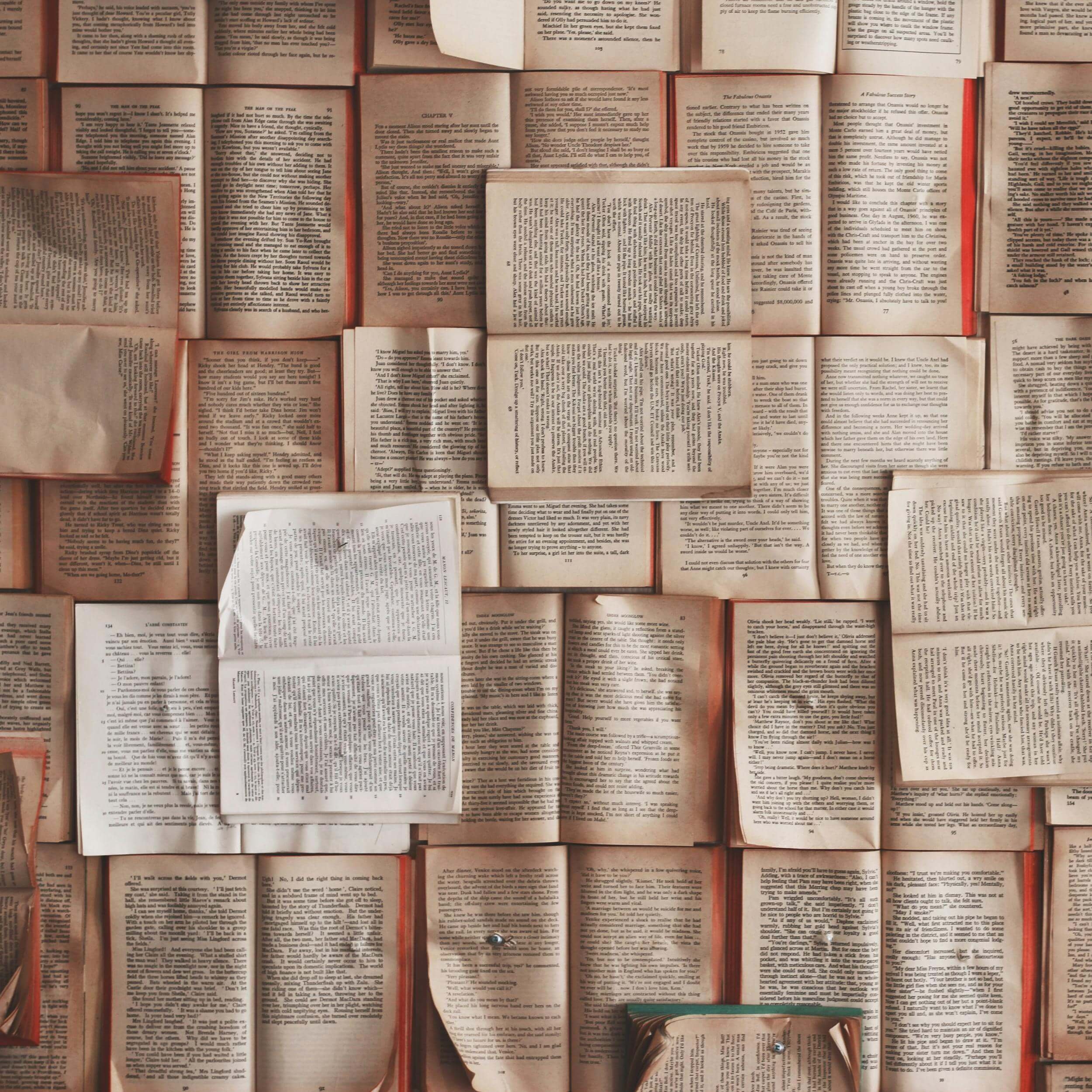 Pages from old books