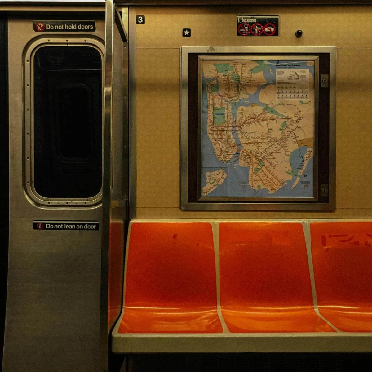 a New York City subway car