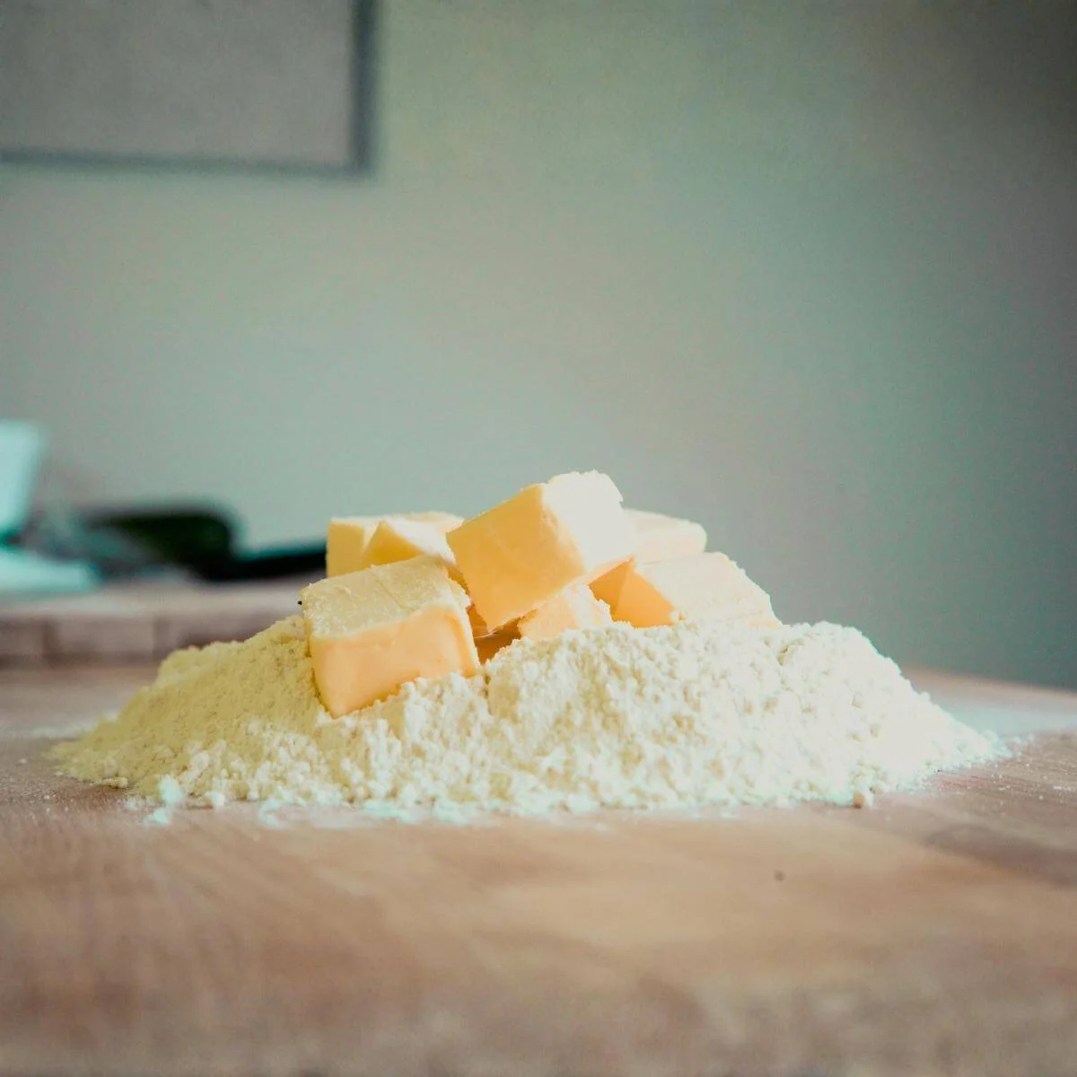 flour and butter