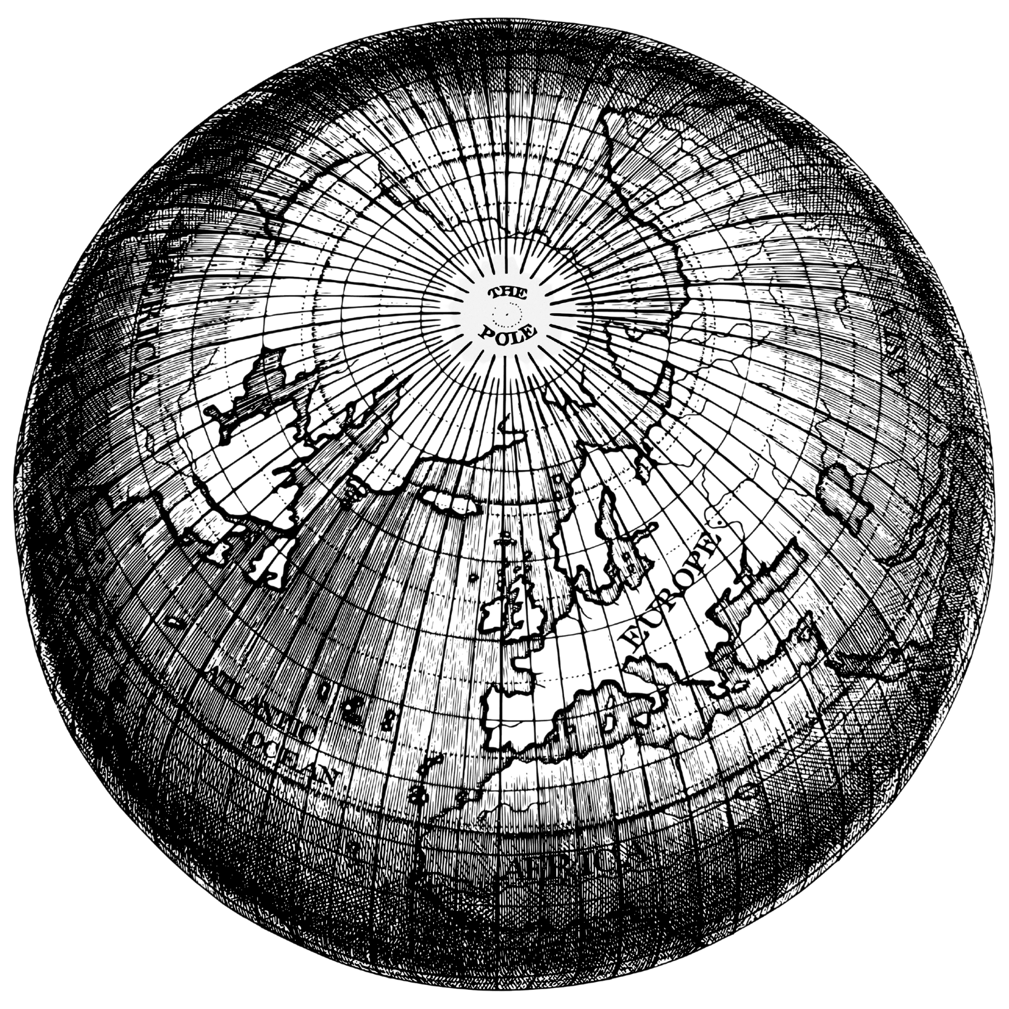 a vintage globe