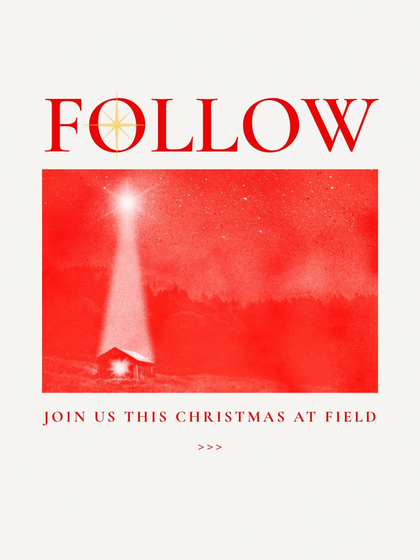 Christmas at Field

There&rsquo;s something for everyone this December and we&rsquo;d love you to be part of it.

From joyful carols under the street lamps to peaceful Advent reflection, from a fun-filled family nativity to our beautiful candlelit ga
