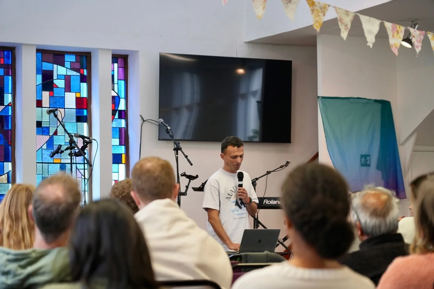 On Sunday, Caleb preached from Mark 1:1&ndash;13, tracing the opening of Jesus&rsquo; ministry through John the Baptist, Jesus&rsquo; baptism, and his time in the wilderness.

The thread running through it all was identity. John&rsquo;s clarity about