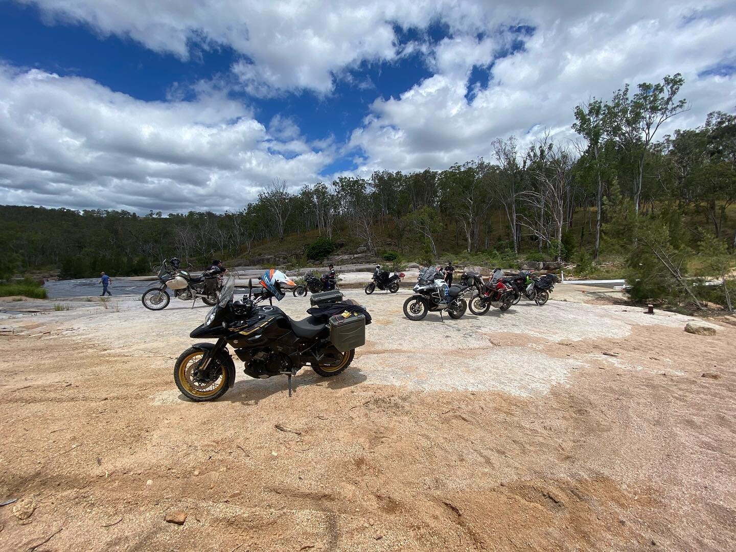 #Boonoo Boonoo river #Northern NSW #australianbackroadsmotorcycletouring #vstrom1000xt #adventuretouring #dr650suzuki #bmw1200gsa  #africatwin #t7 #klr650