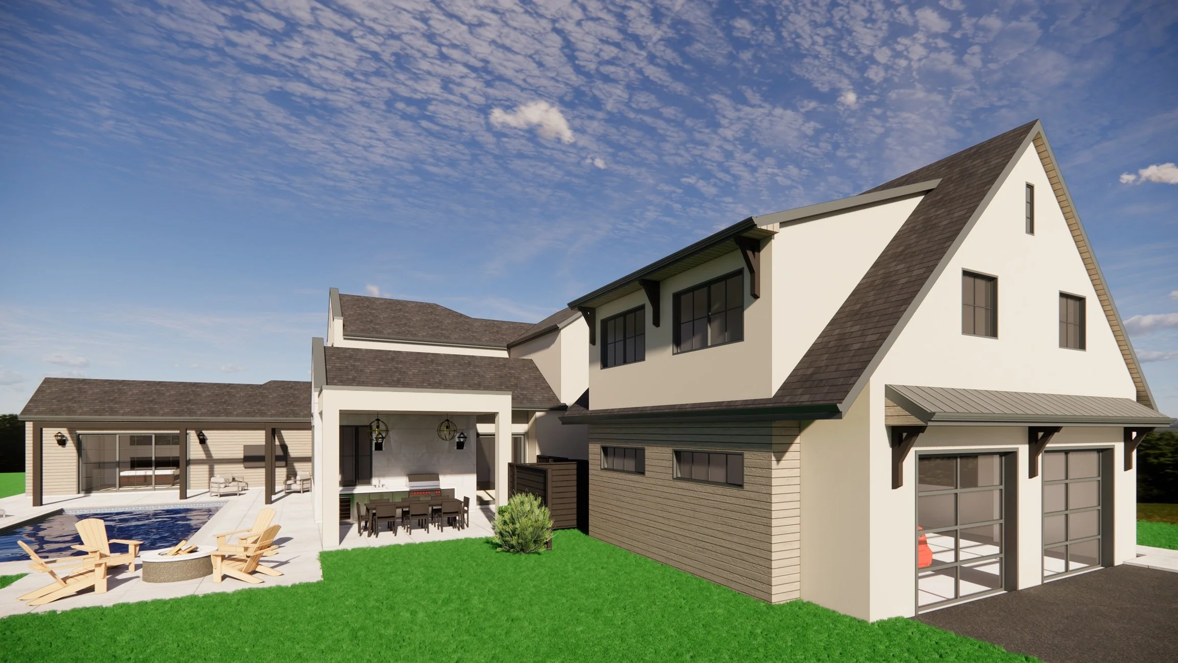 Schuster Home Design modern french cutsom house 3d rendering 03.jpg
