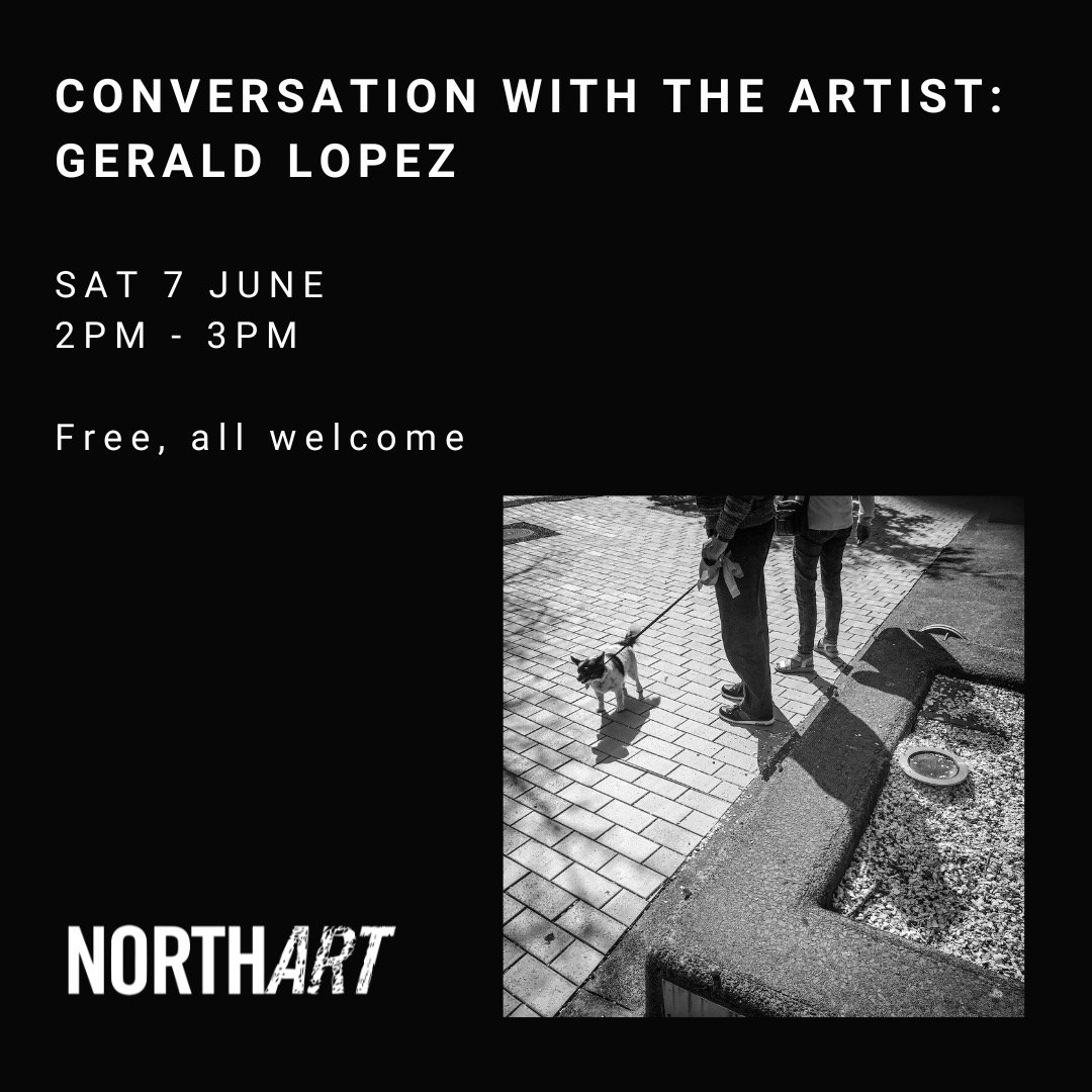 🔈 Conversation with the Artist: Gerald Lopez, Saturday 7 June, 2pm - 3pm.
Pop along to the gallery to meet the artist currently exhibiting at Northart! Gerald Lopez will share insights into his artistic process and concepts in an informal discussion