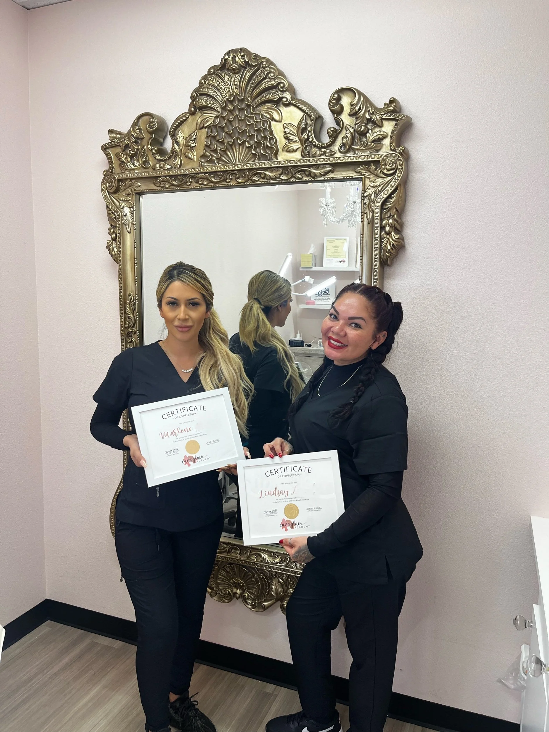 Stretch Mark Camouflage Training Academy  Certification 