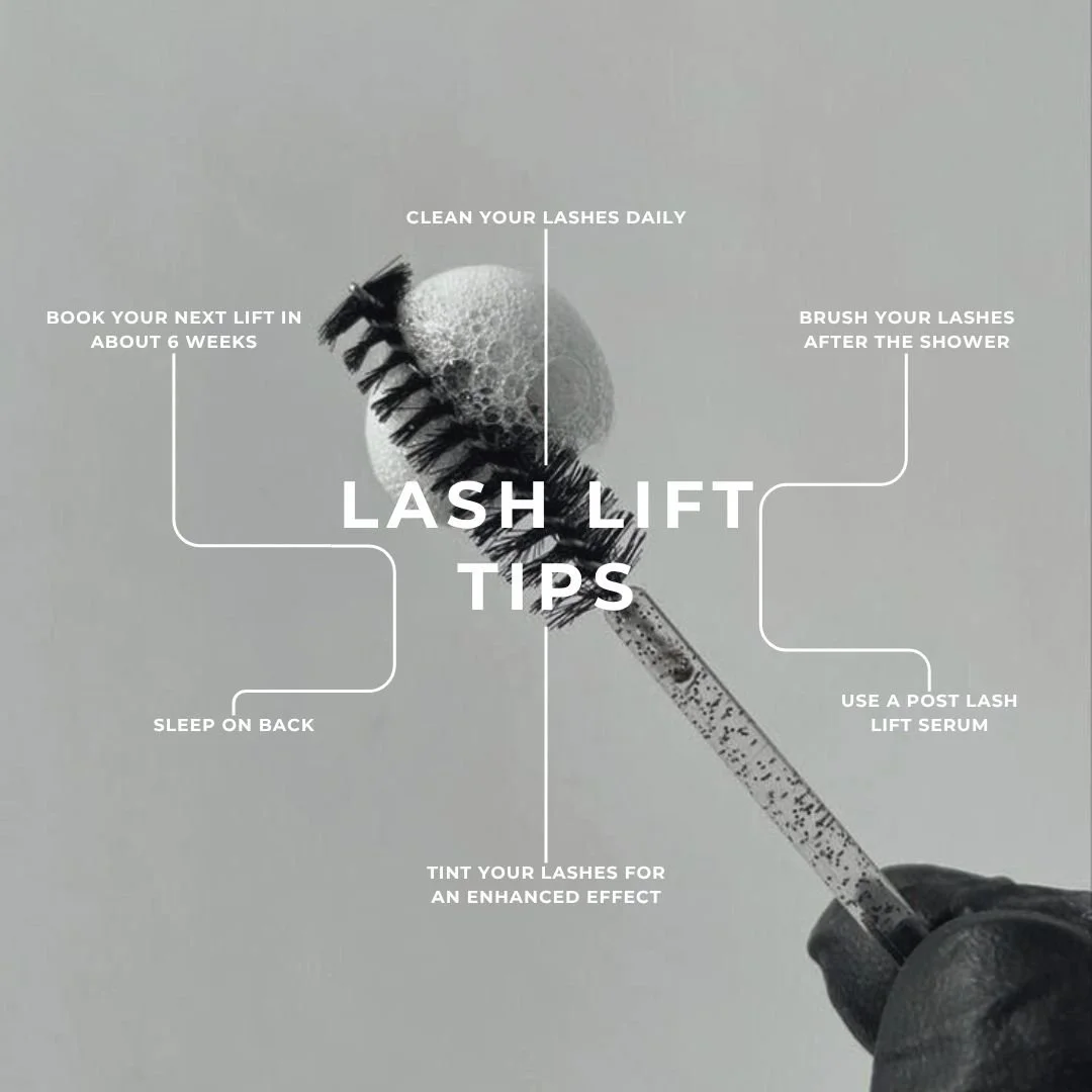 Lash Lift Tips - Aftercare