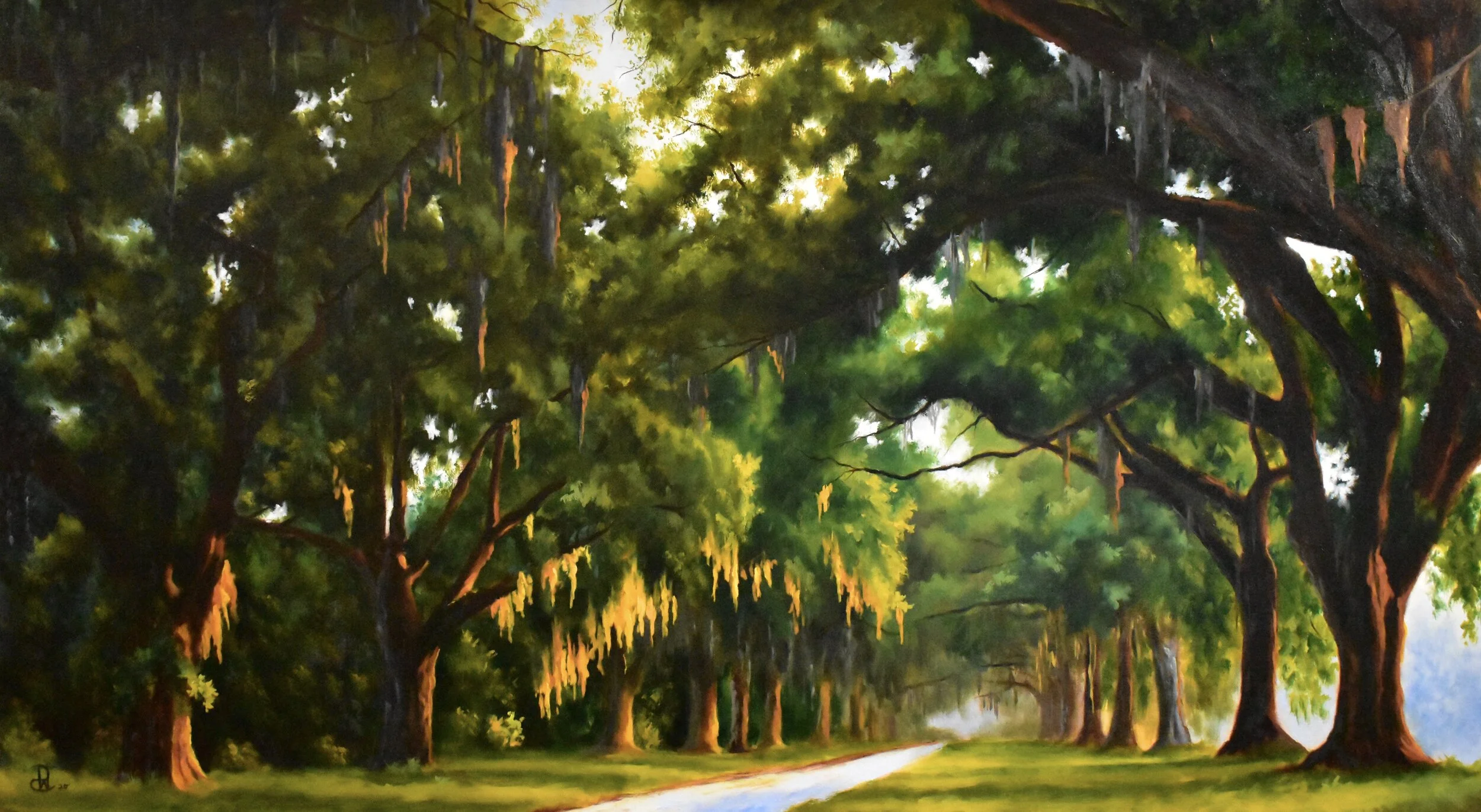 Dusk at Boone Hall
26x47
Oil on Canvas