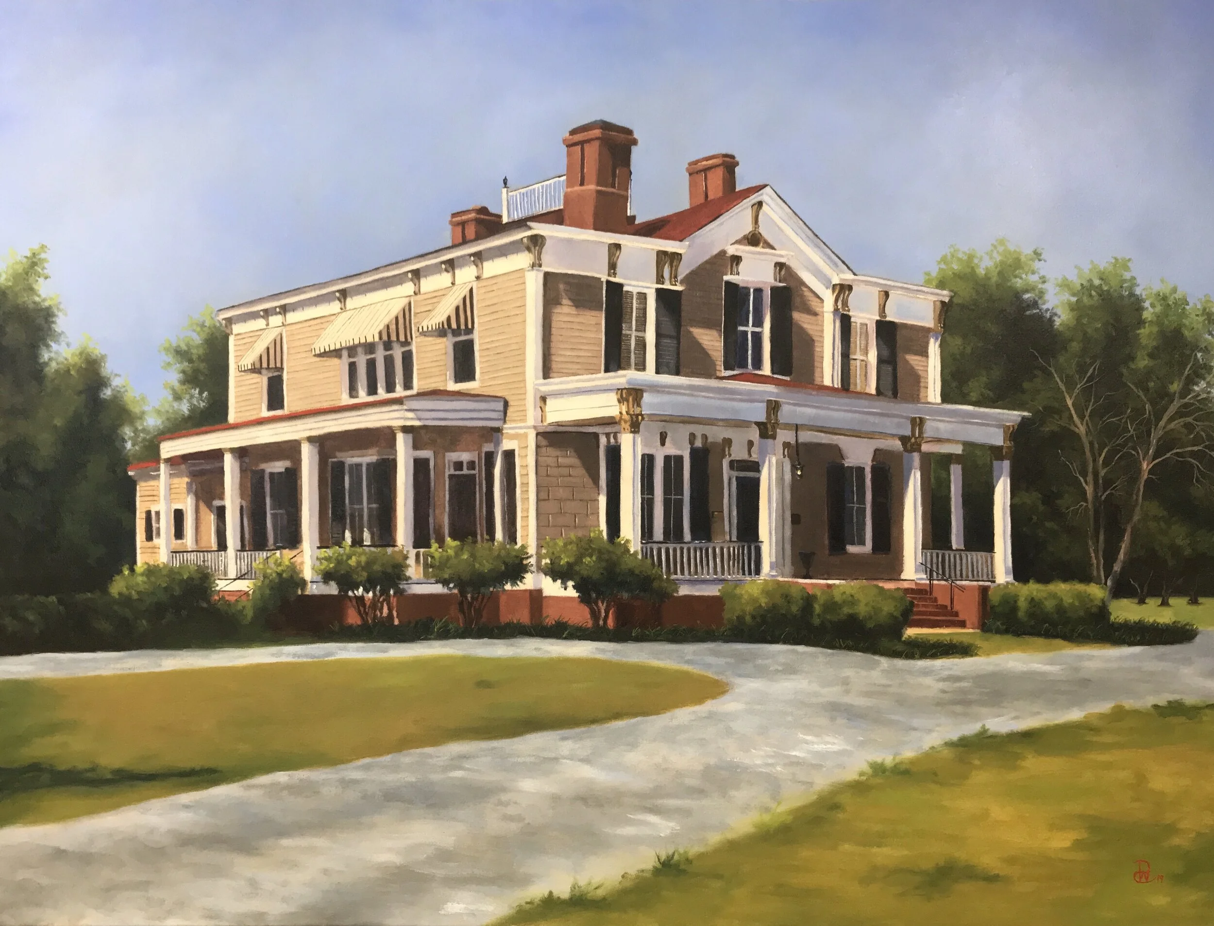 The Wilds-Edwards House
40x30
Oil on Canvas