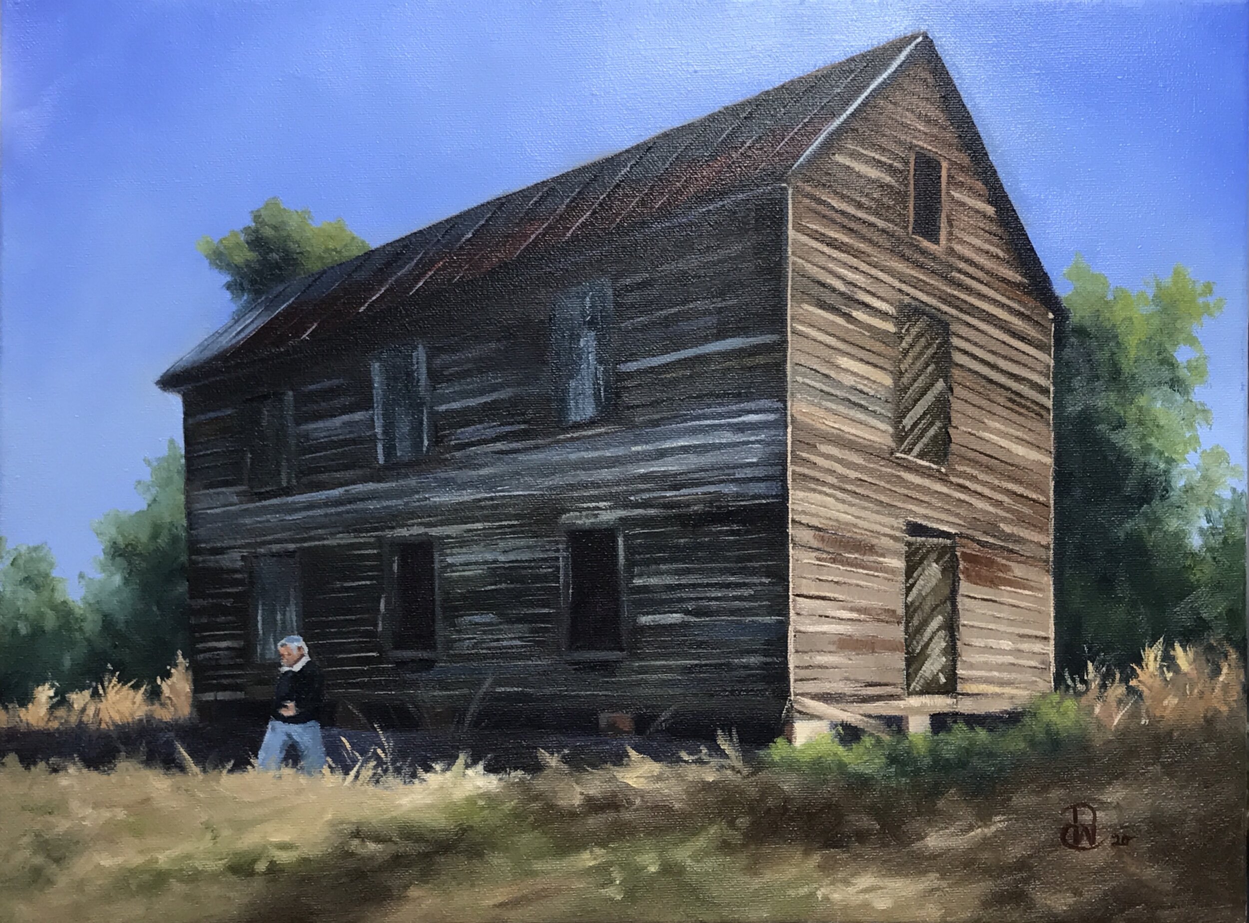 Tobacco Barn
12x16
Oil on Canvas