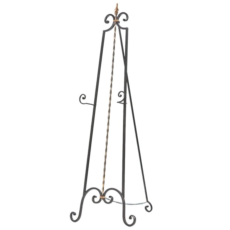 Ornate Metal Easel - Large — WHITE BLOSSOM RENTALS + DESIGN