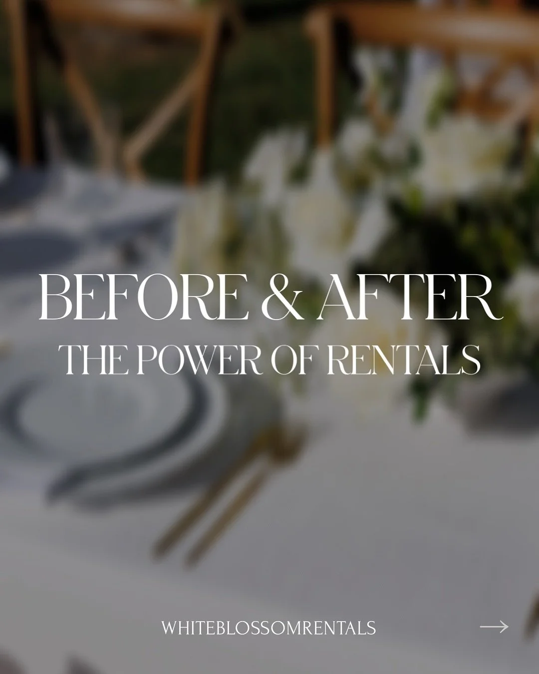 Every dream wedding starts with a blank space and the right rentals bring it to life.

Swipe to see the transformations ✨

If you&rsquo;re a 2026 bride, now&rsquo;s the time to start locking in your favorite pieces, dates are already filling!

#event