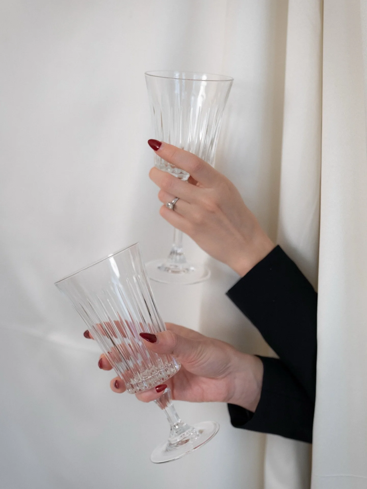 Introducing our newest classics ✨ 

Timeless water &amp; wine glasses designed to elevate every table, from intimate dinners to unforgettable weddings.