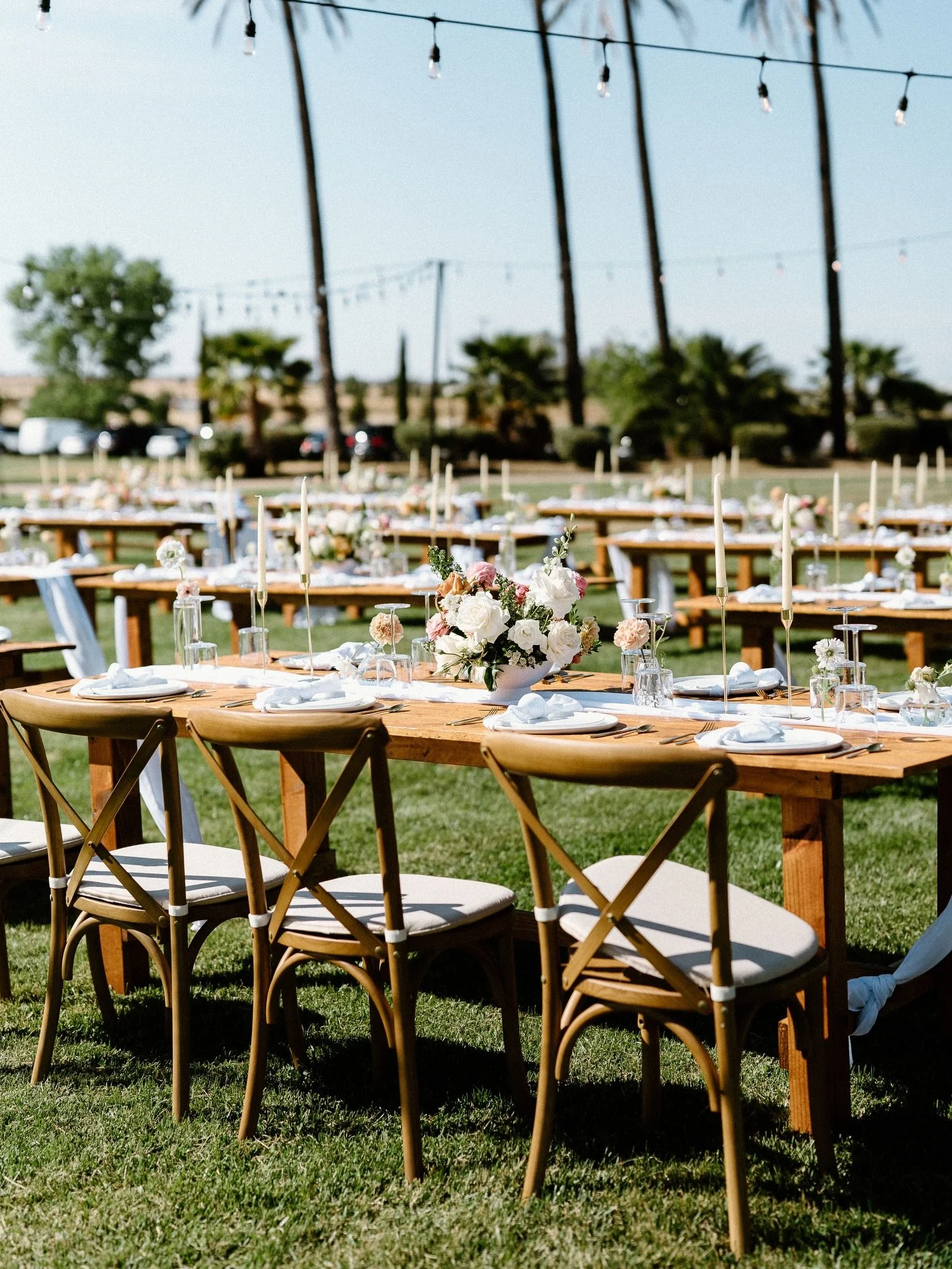 One of our favorite past reception setups at Verkade Estates ✨

So excited to see this beautiful venue open its doors again, can&rsquo;t wait to be back creating more unforgettable events here! 

@verkadeestatesevents 
@memoriesbyzhanna 
@elaborate_f