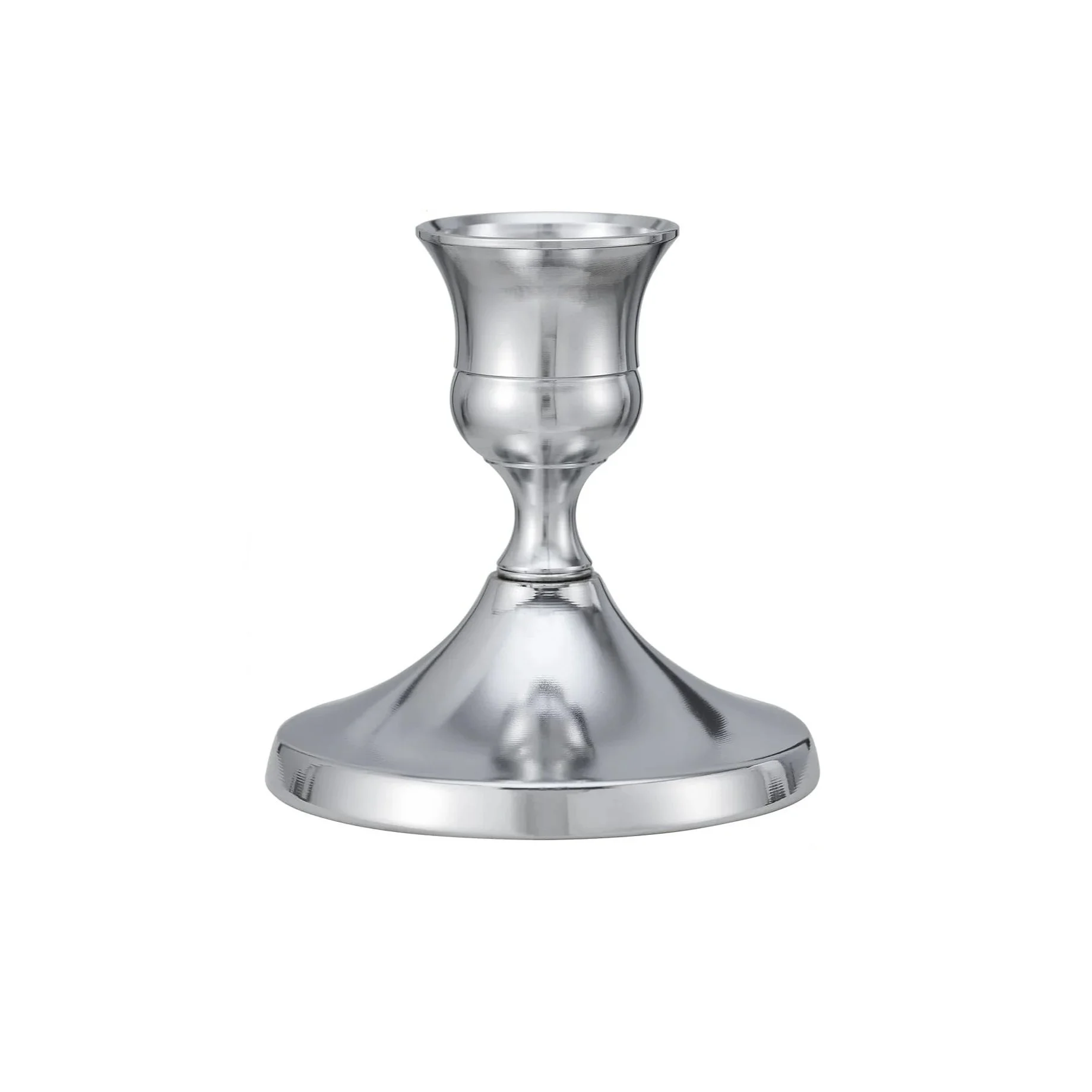 Silver Taper Candle Holder