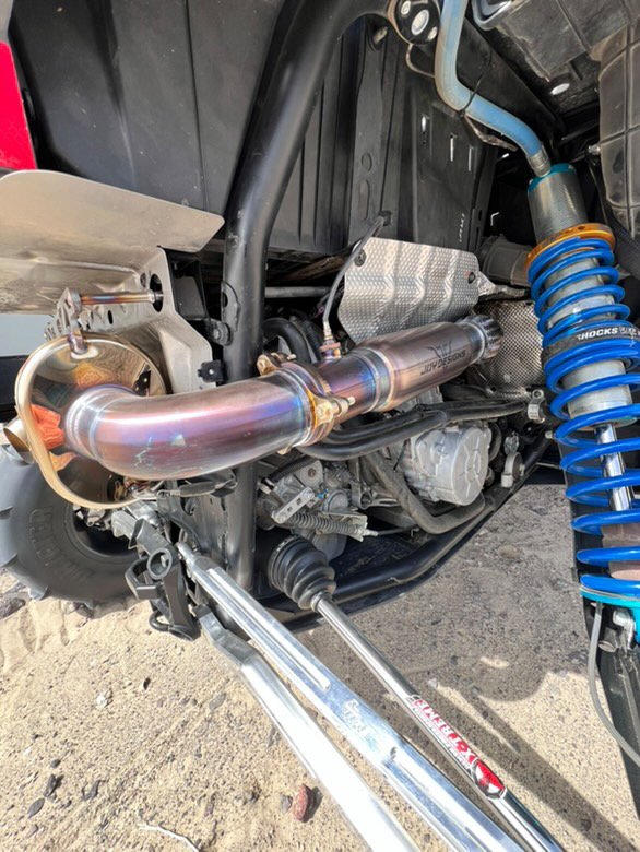RZR Turbo Mid-Pipe