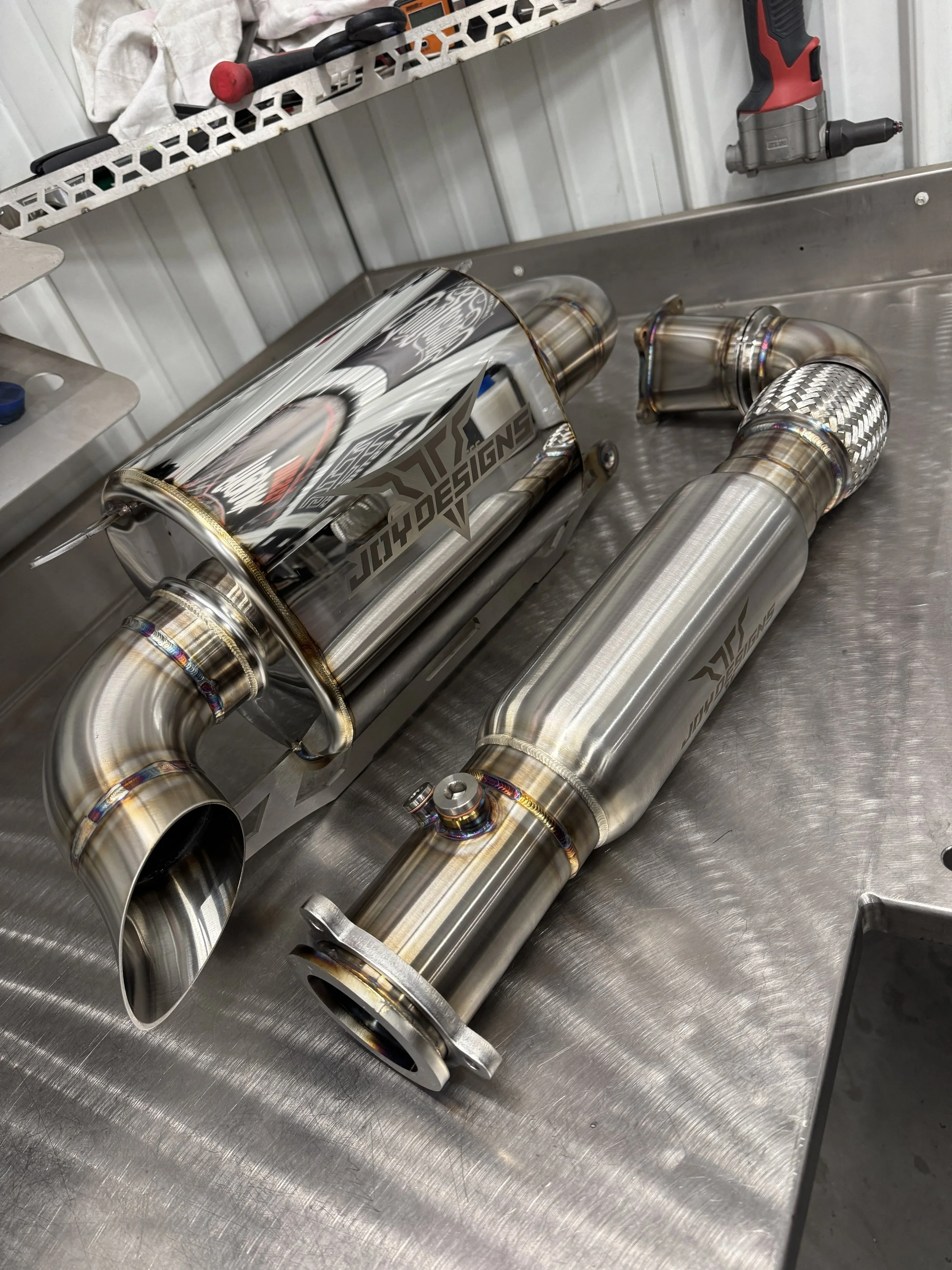20+ Polaris RZR Pro XP / Turbo R / Pro S Exhaust