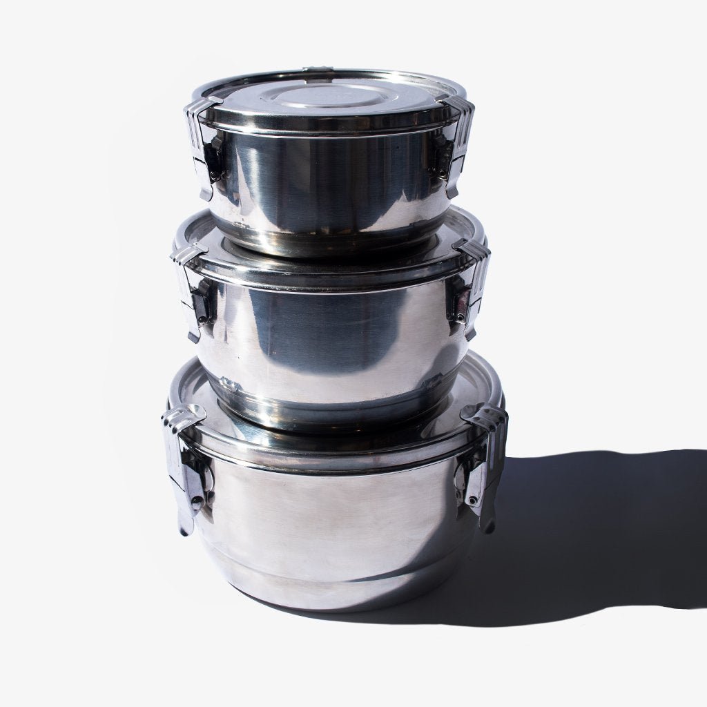 Airtight Stainless Steel Containers