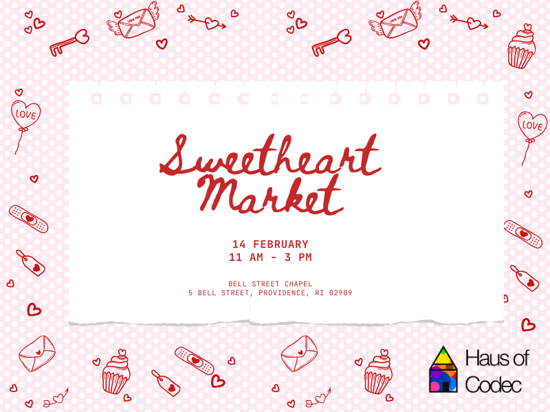 Haus of Codec Sweetheart Market at Bell Street Chapel