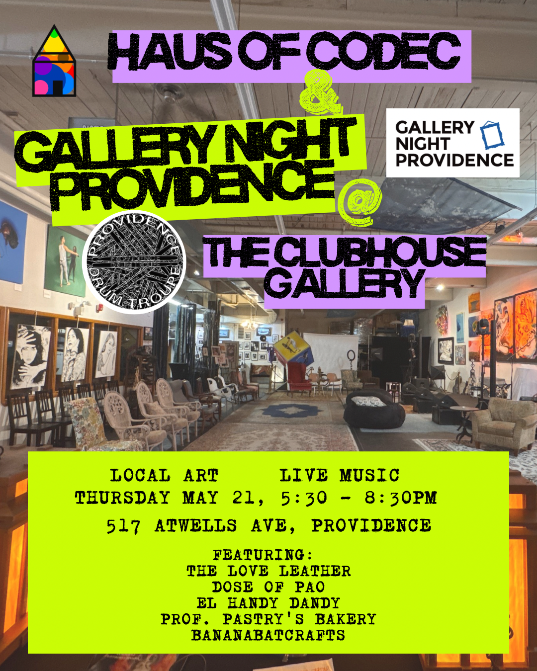 Gallery Night Market at the Clubhouse Gallery