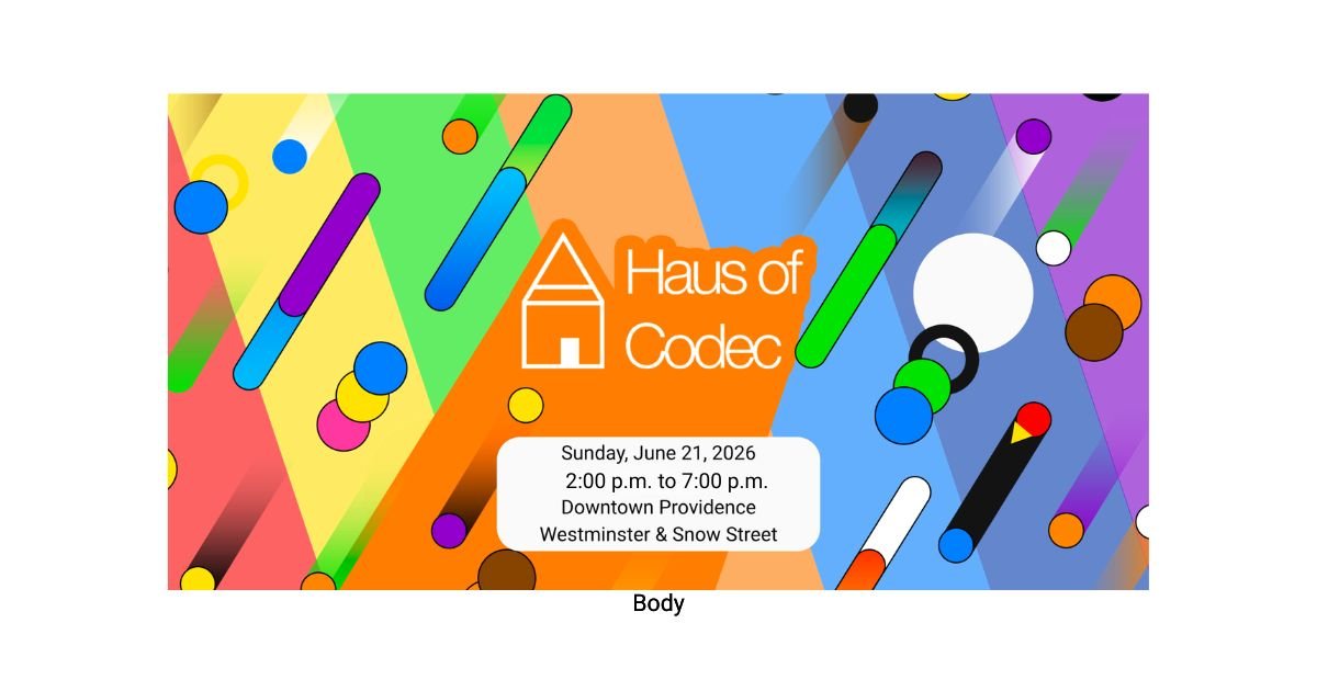 Haus of Codec Pride Sunday Marketplace