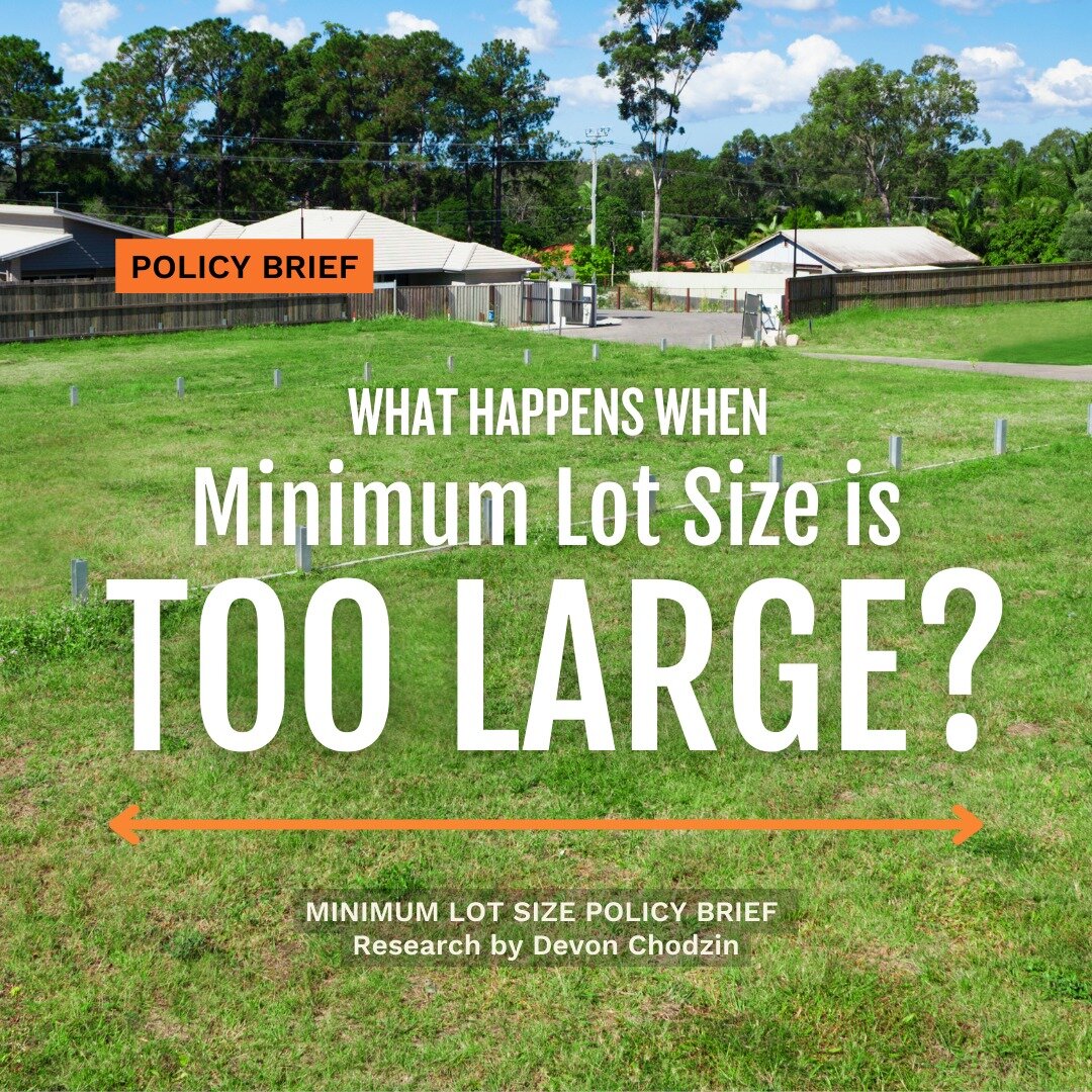 Minimum lot sizes are rules that set the minimum amount of land required for new development. Each county (Honolulu, Hawai&rsquo;i, Maui, Kaua&rsquo;i) sets its own and can differ between uses. 📐🏠

But what happens when they are excessively large? 