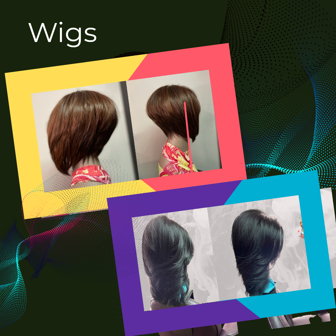 Ms. Reecy of
The Strandologist Company
manufactures the most
stylish wigs, creating
a new you with every flip.