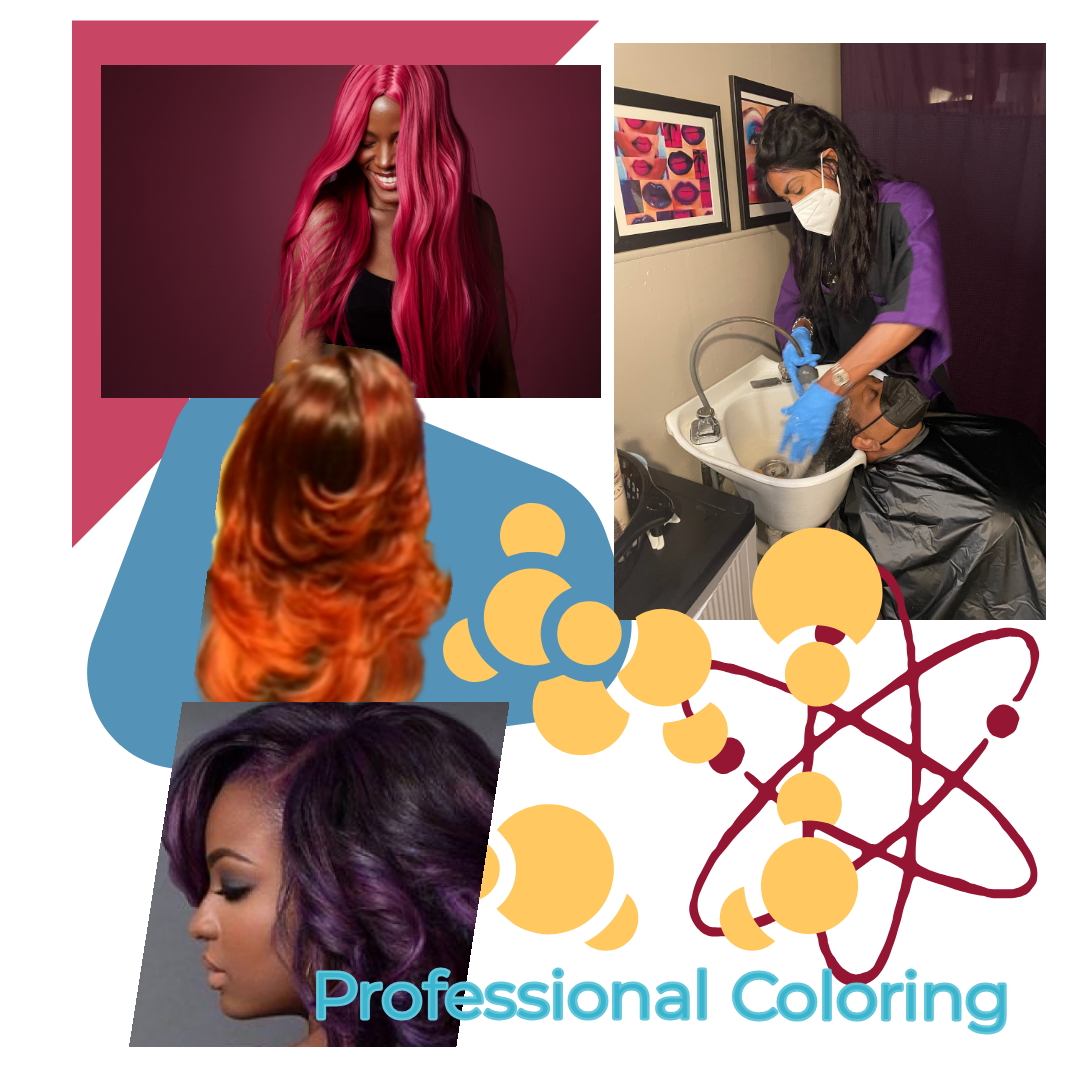 Whether natural,
vibrant, or rainbow,
Ms. Reecy of
The Strandologist Company
can color your hair, leaving
it beautiful and radiant.
